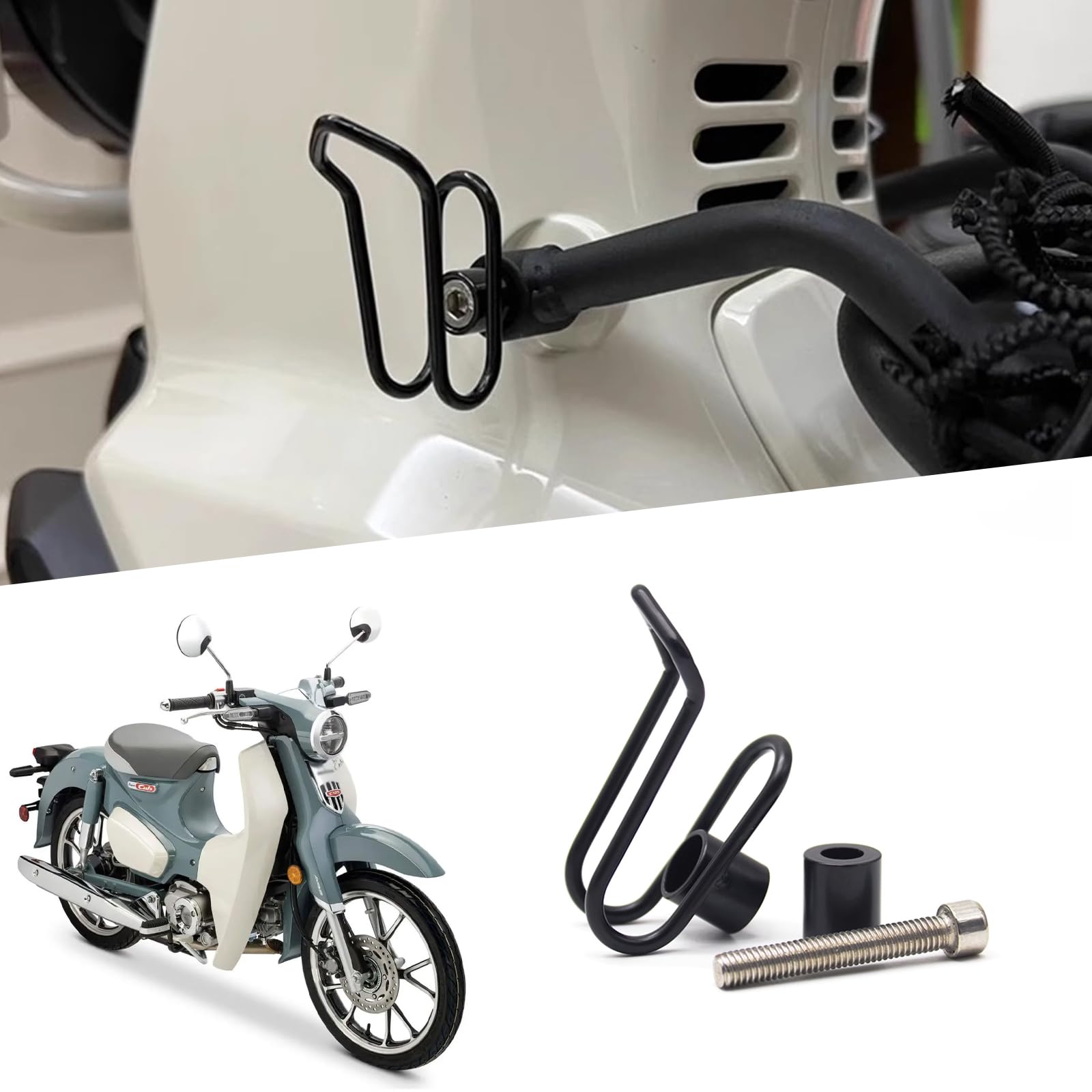 Amazon | XINMOZR For スーパーカブC125 Super cub C125 車体フック