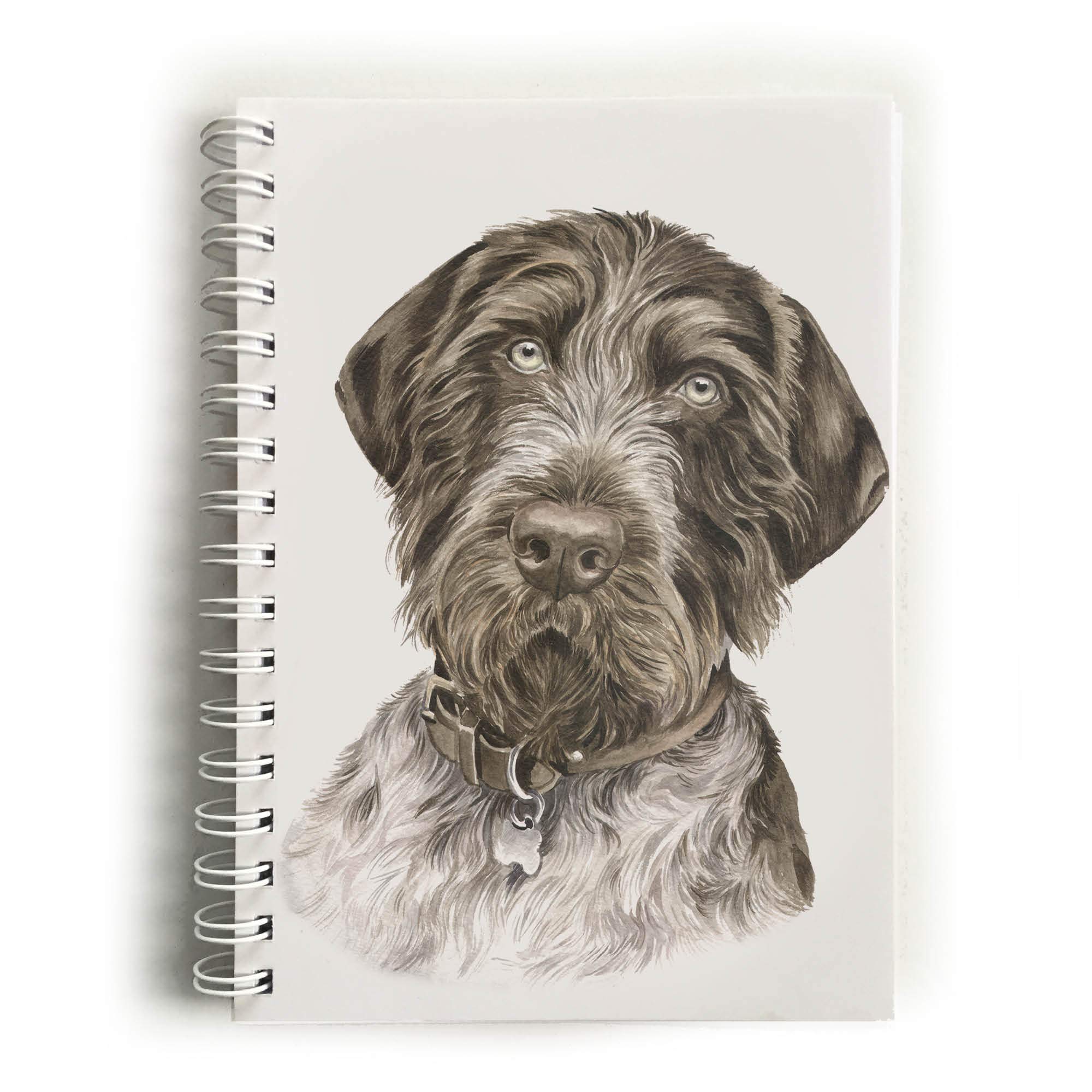 WaggyDogz German Wire-haired Pointer Dog Notebook (NBK-127)