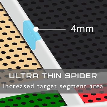 Viper 850 Electronic Soft Tip Dartboard, 15.5 in Regulation Target, 50 Games, 6 Darts Included, Black