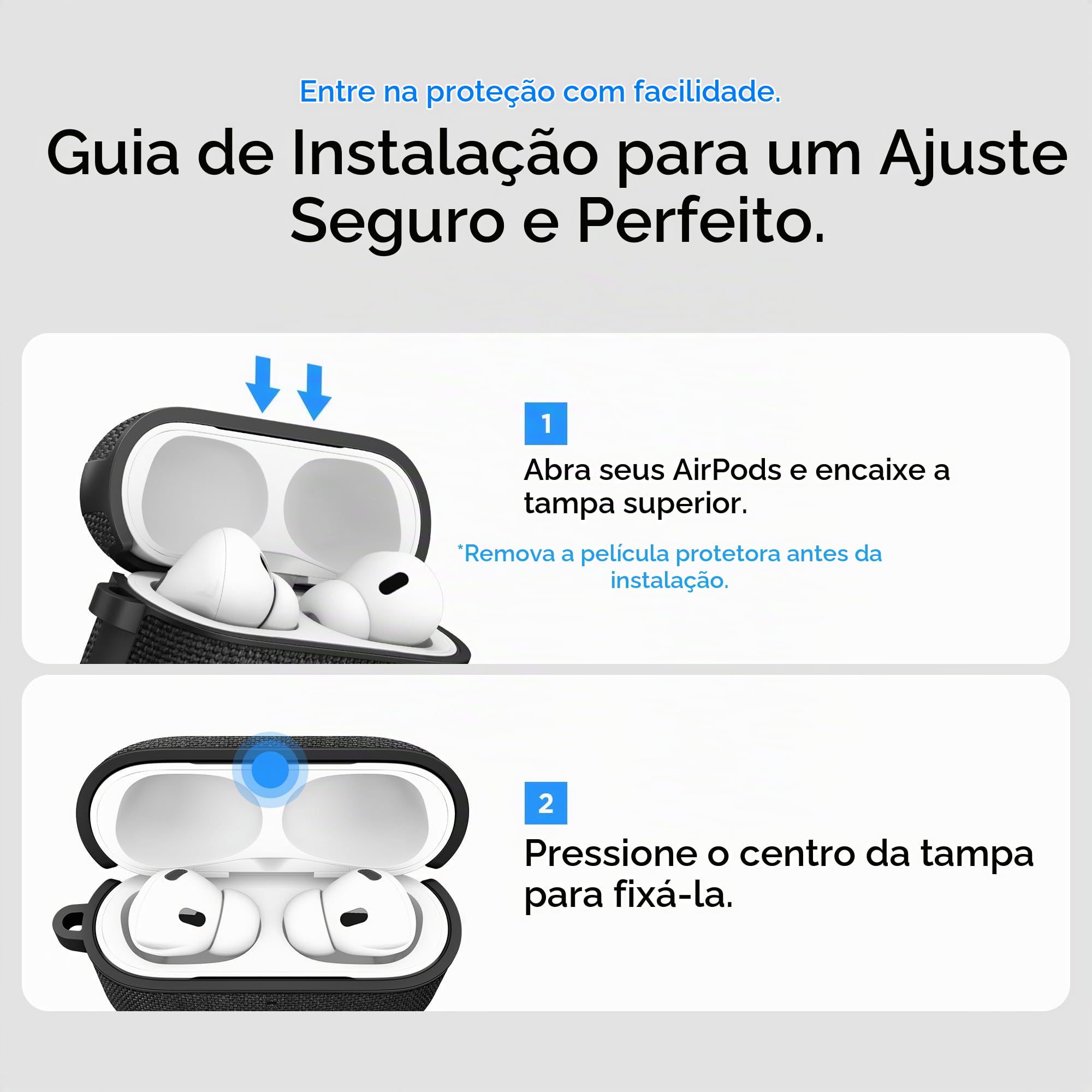 Spigen Capa para AirPods Pro 3, Urban Fit compatível com AirPods