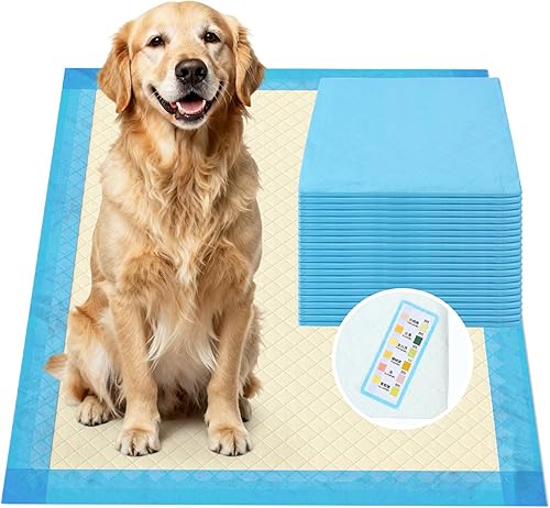 Miniatura 9 de Gardner Pet Almohadillas ultra absorbentes y gruesas para orina de perro, extra grandes, XL, de 28 x 34 pulgadas, a prueba de fugas, control de