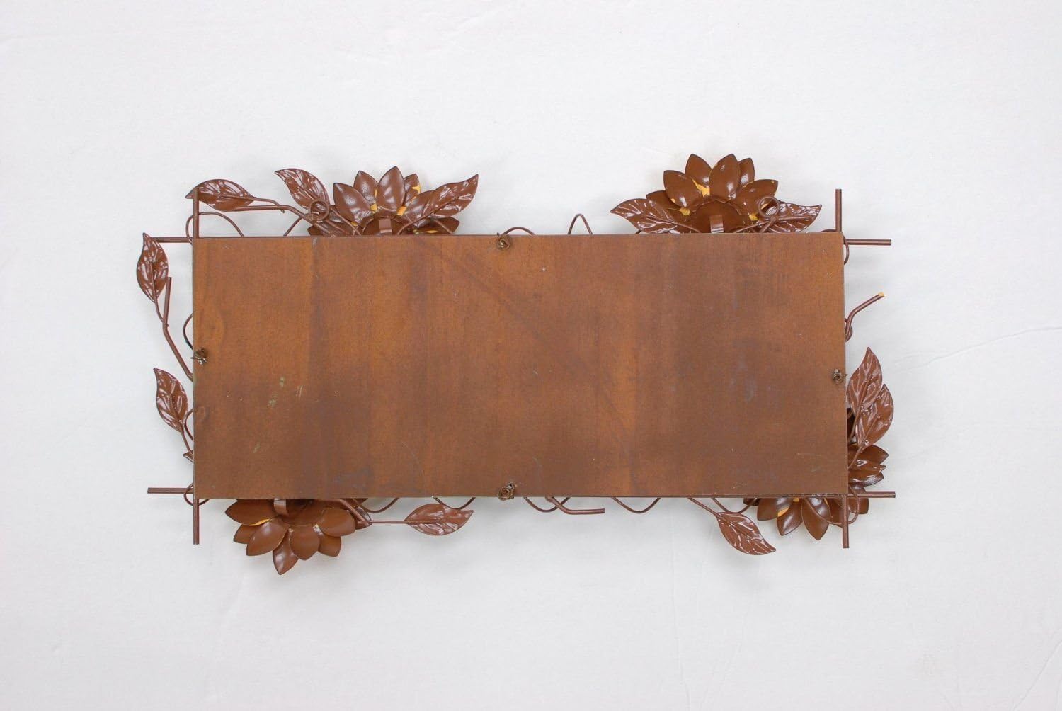 Metal Four Sunflowers Welcome Sign Decorative Sign Garden Decor 17"X10"