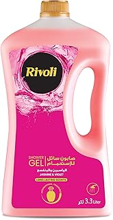 Rivoli Body Shower Gel, 3.3 Liter - Pink