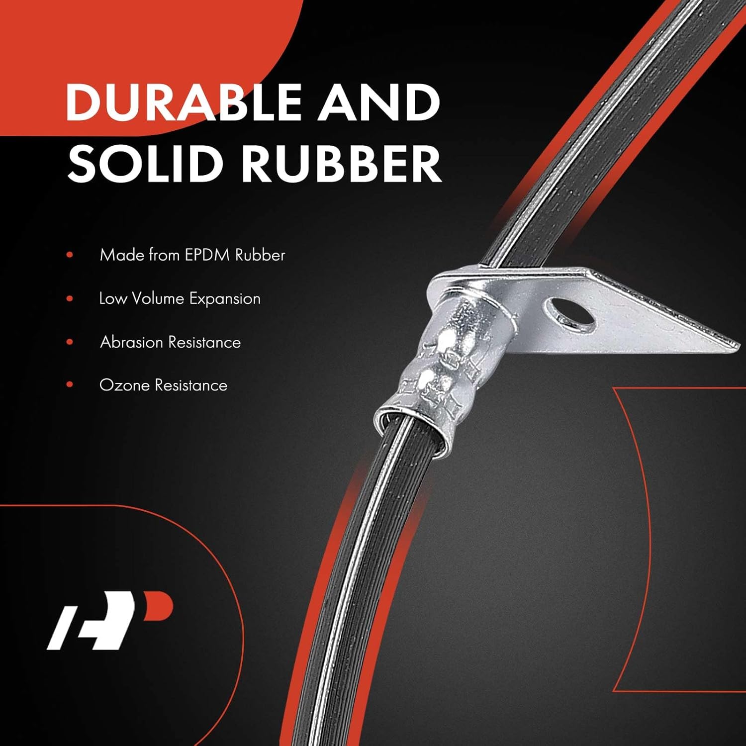 A-Premium Front Driver Side Brake Hydraulic Hose Compatible with Select Ford and Lincoln Models - Edge 2016-2021, MKX 2016-2018, Nautilus 2019-2021 - Replace# F2GZ2078G
