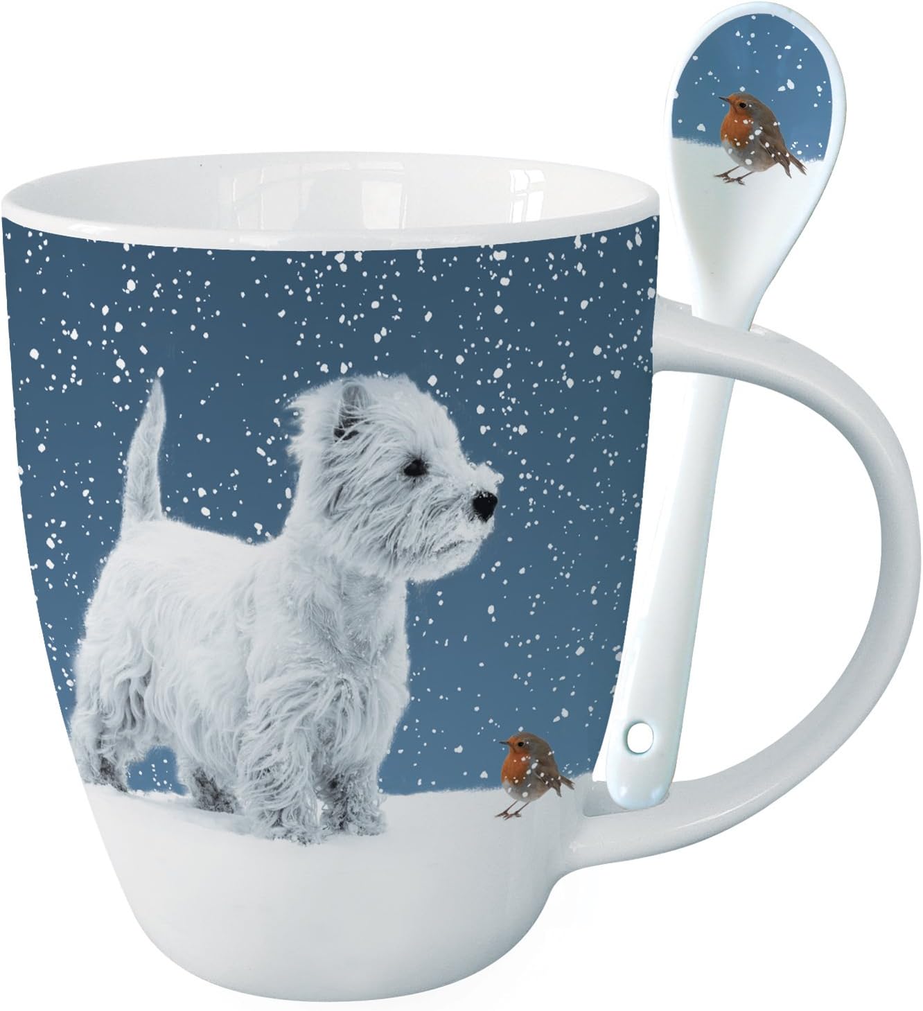 Hot Chocolate Mug - Winter Westie