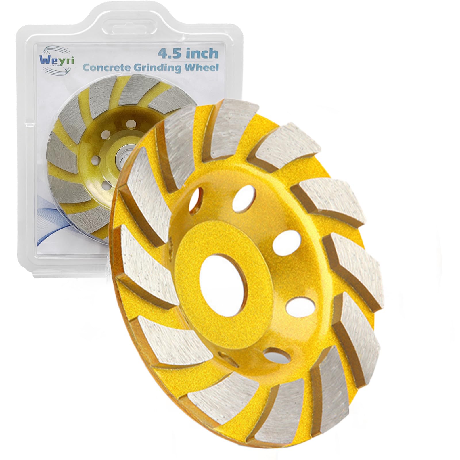 Rueda de molienda de hormigón de 4.5 pulgadas
