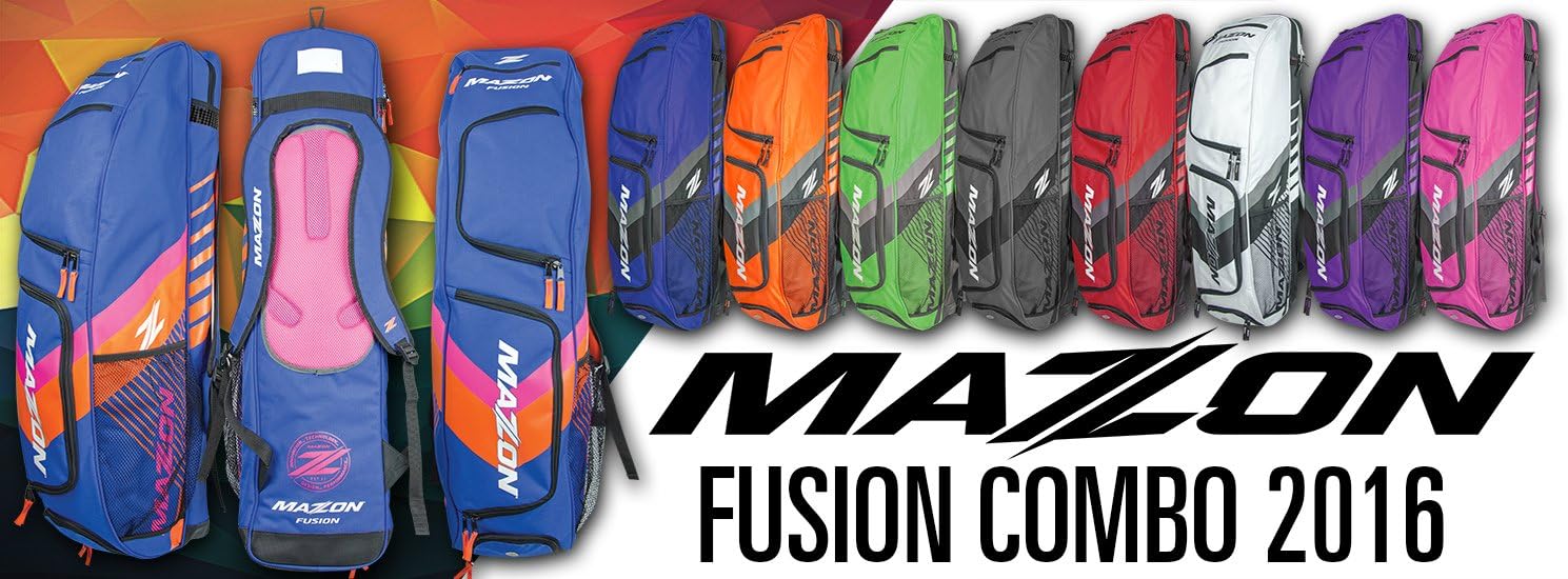 Mazon Fusion Combo Field Hockey Stick Bag (Red/Black) : Sports & Outdoors
