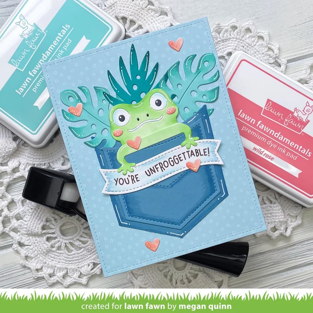 Lawn Fawn - Tiny Gift Box Frog & Tiny Gift Box Lizard or Snake Add-on
