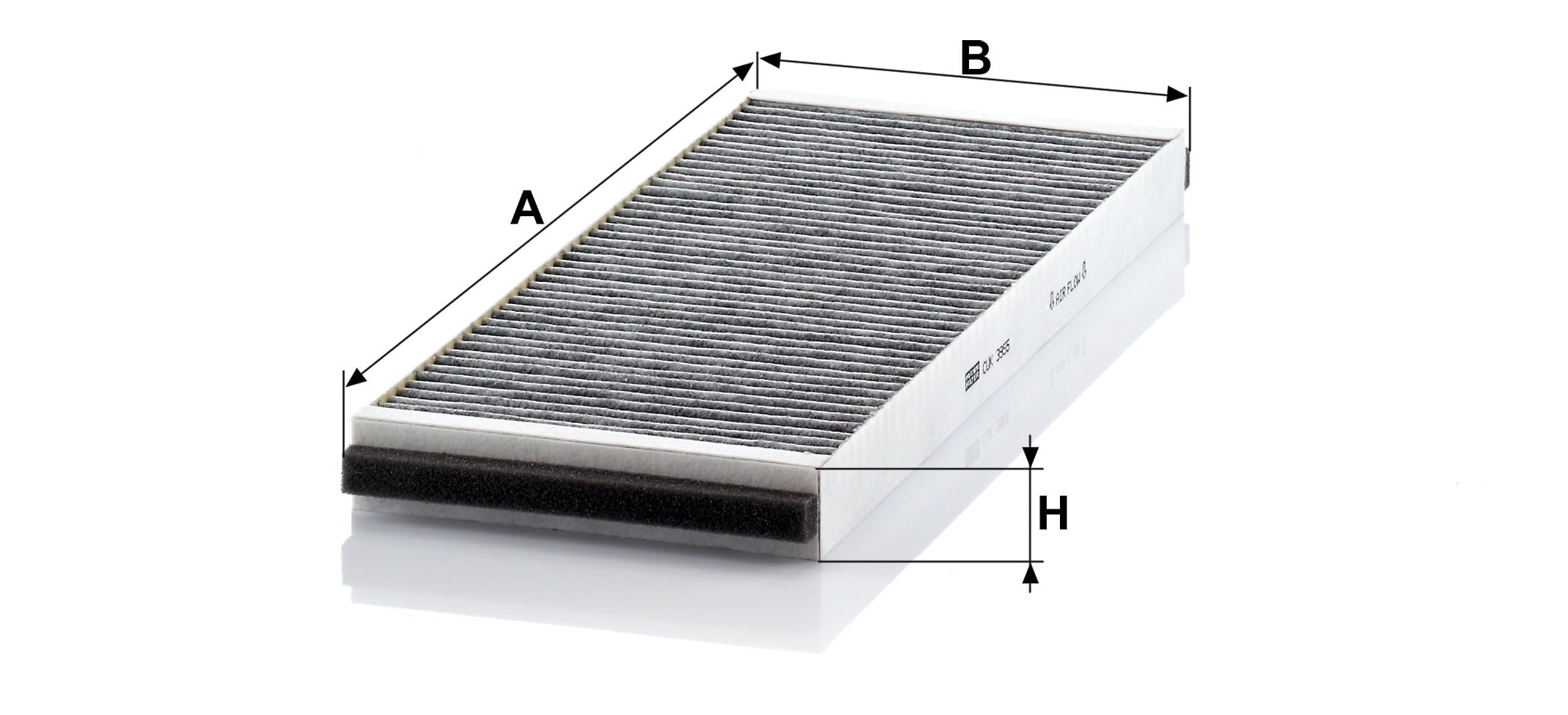 MANN-FILTER CU 3955 Innenraumfilter/Kabinenluftfilter - für Pkw