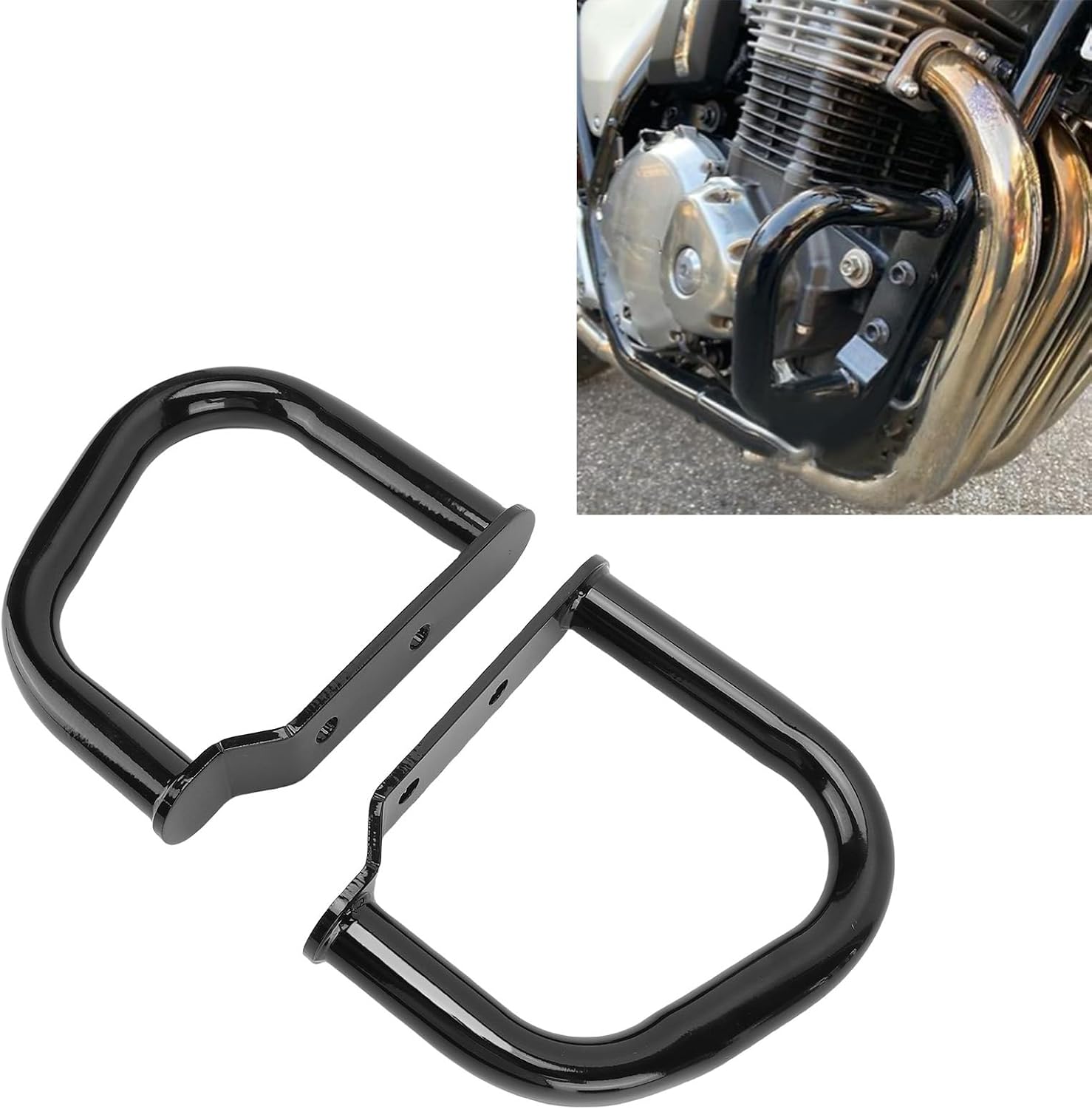 オートバイ下部エンジンガードクラッシュバー鉄フレーム保護CB1100RS CB1100EX CB1100 2010-2 【オートバイラジエーターグリルガードカバーコンパートメントエアインラー】