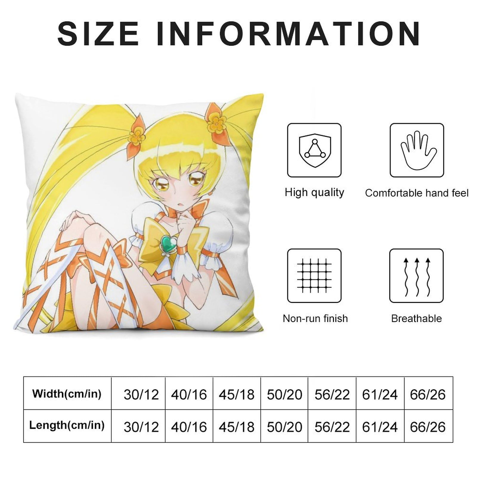 Amazon.co.jp: ハートキャッチプリキュア!ファッション両面印刷枕