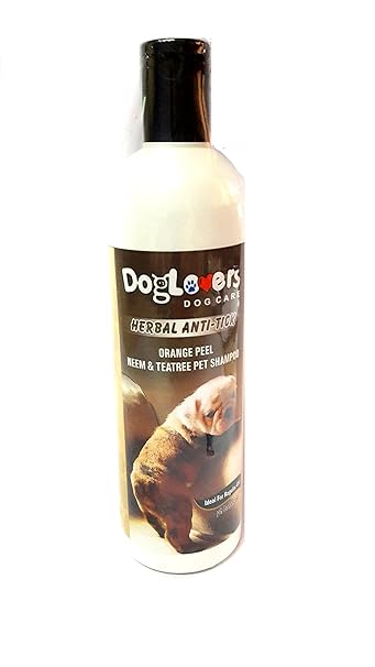 Dog Lovers Herbal Anti Tick Orange Peel Pet Shampoo 500 ml