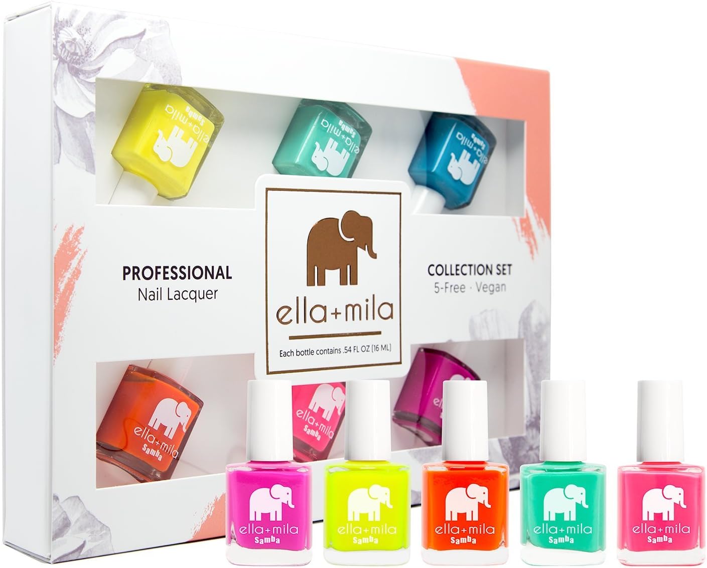 ella+mila Desert Suede Nail Polish Quick Drying Nude