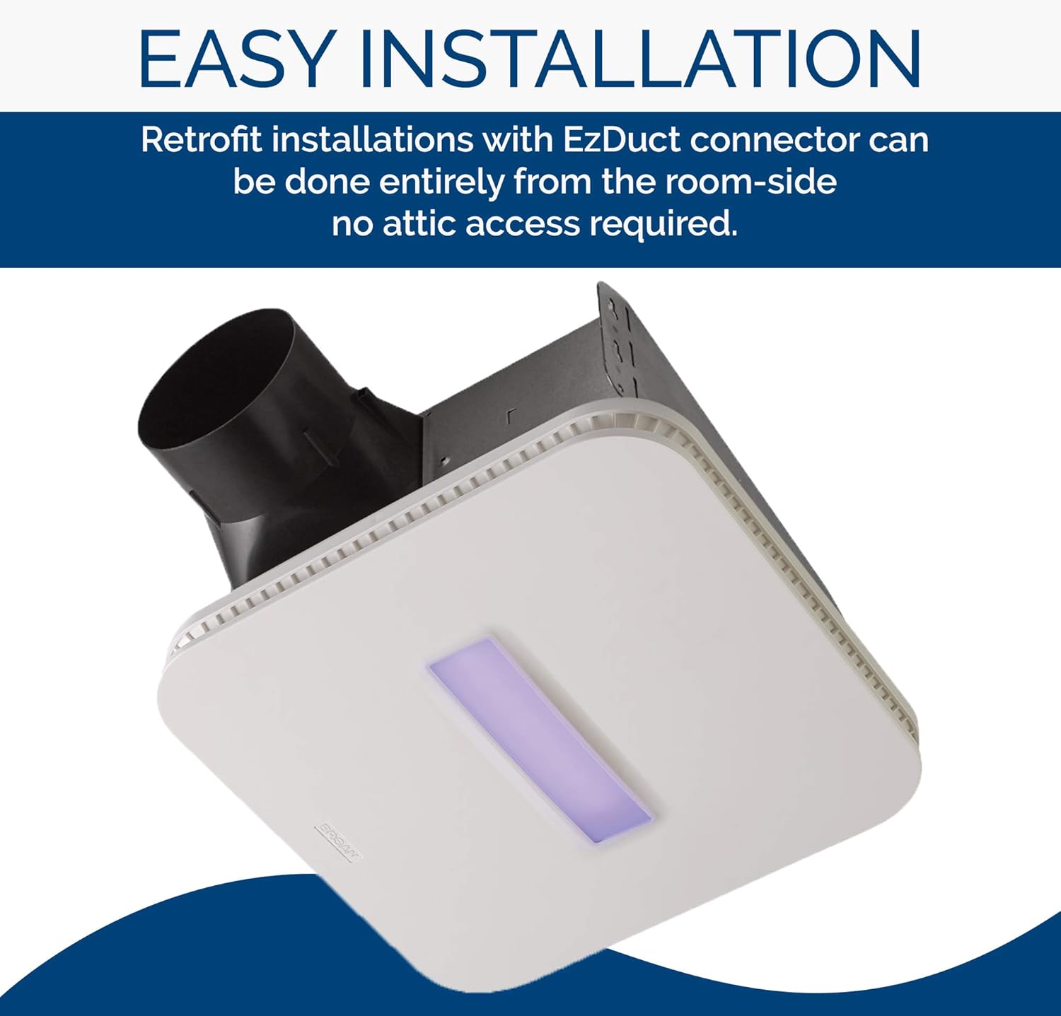 Get Cheap Price Broan-NuTone AR110LKVV SurfaceShield Vital Vio Powered Exhaust Vent LED White Light & Violet Light, 110 CFM Free Shipping Offer Broan-NuTone AR110LKVV SurfaceShield Vital Vio Powered Exhaust Vent LED White Light & Violet Light, 110 CFM