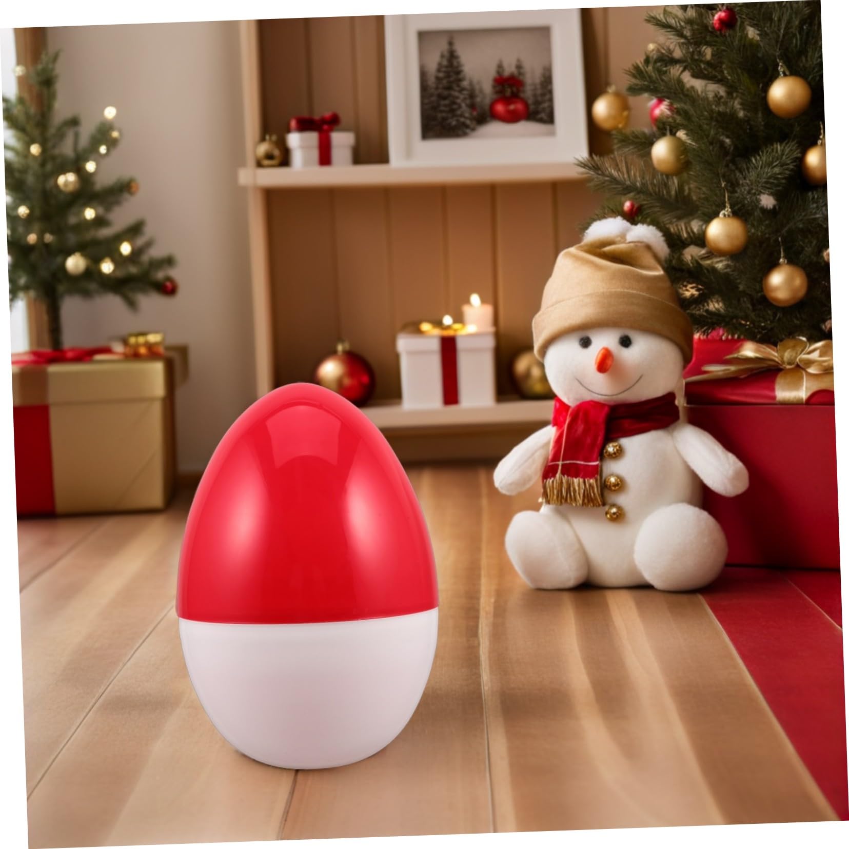 SHINEOFI Uovo di Pasqua in Riempibile Gigante Uovo Vuoto Fai da Te per Cestini e Bomboniere Pasquali Design Aperto Semplice da Riempire