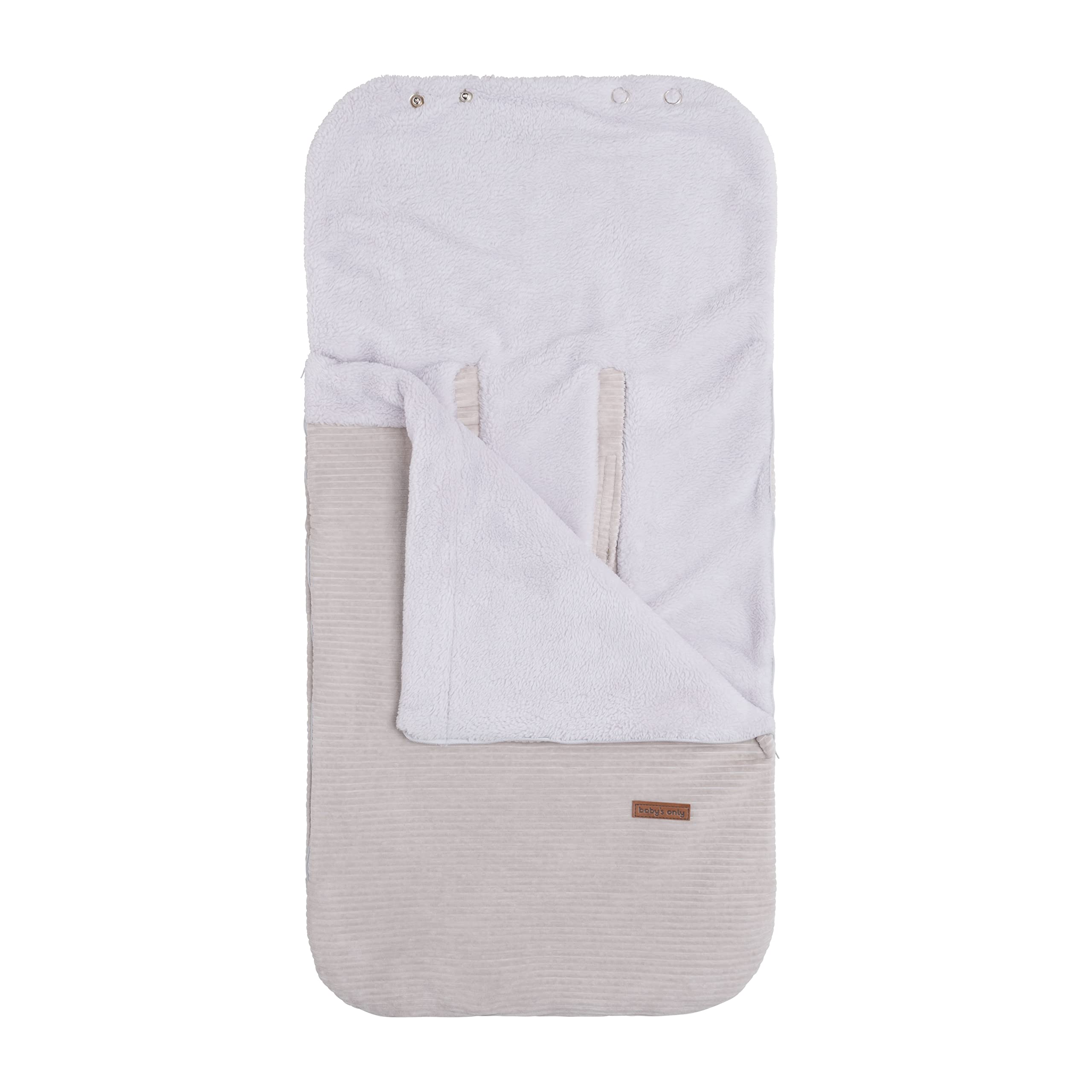 Baby's Only - Śpiworek do fotelika samochodowego 0+ Sense - Pebble Grey - 86x38 cm