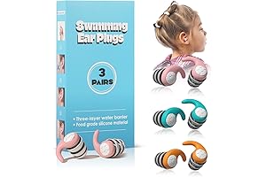 Comfortable Kids Earplugs for Safe Water Activities