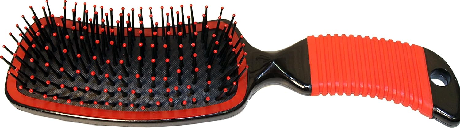 Partrade Trading Corporation Curved Mane and Tail Brush Pink : Pet Supplies