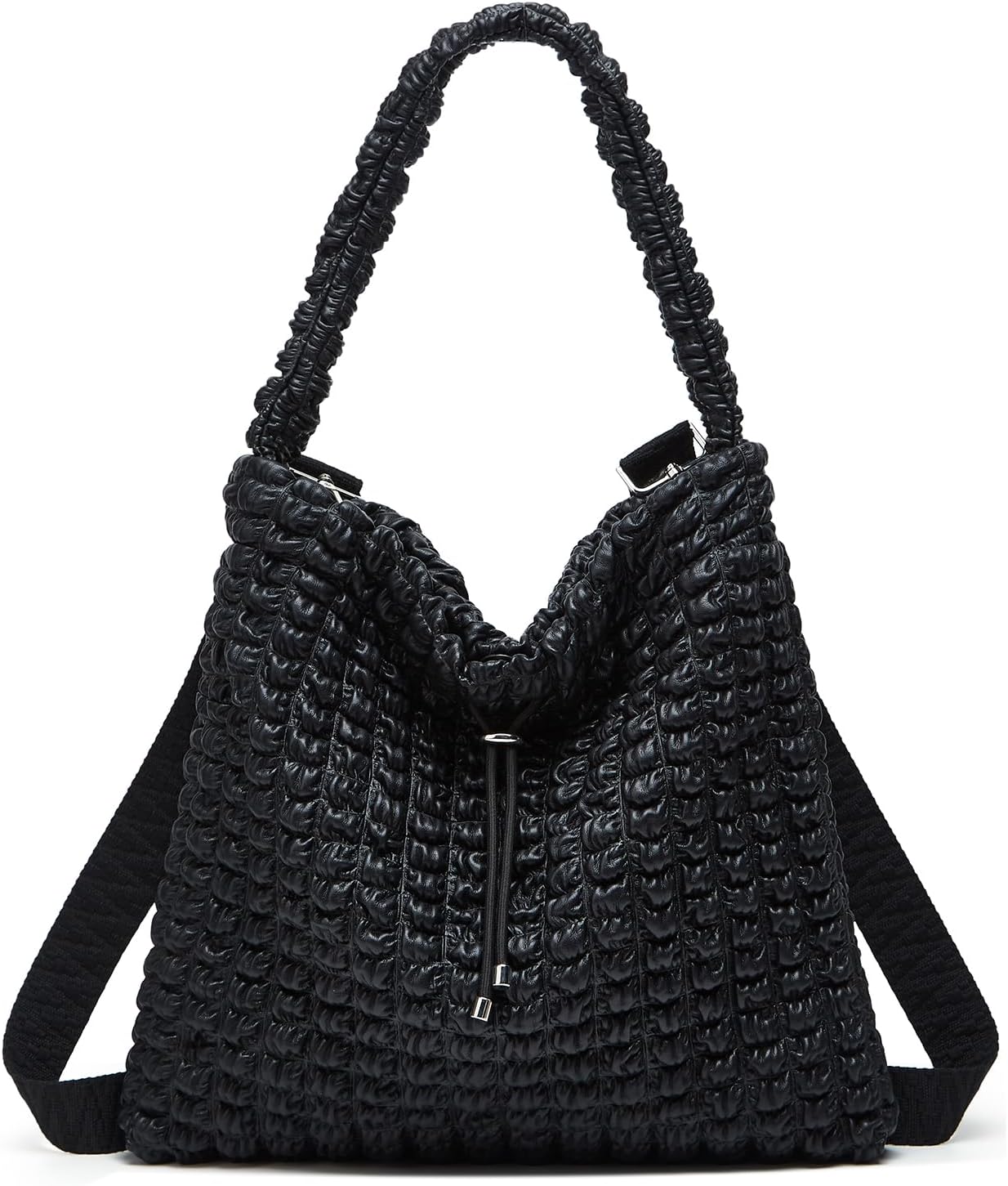Amazon.com: Bubble Hobo Bags for Women Leather Bucket Bags