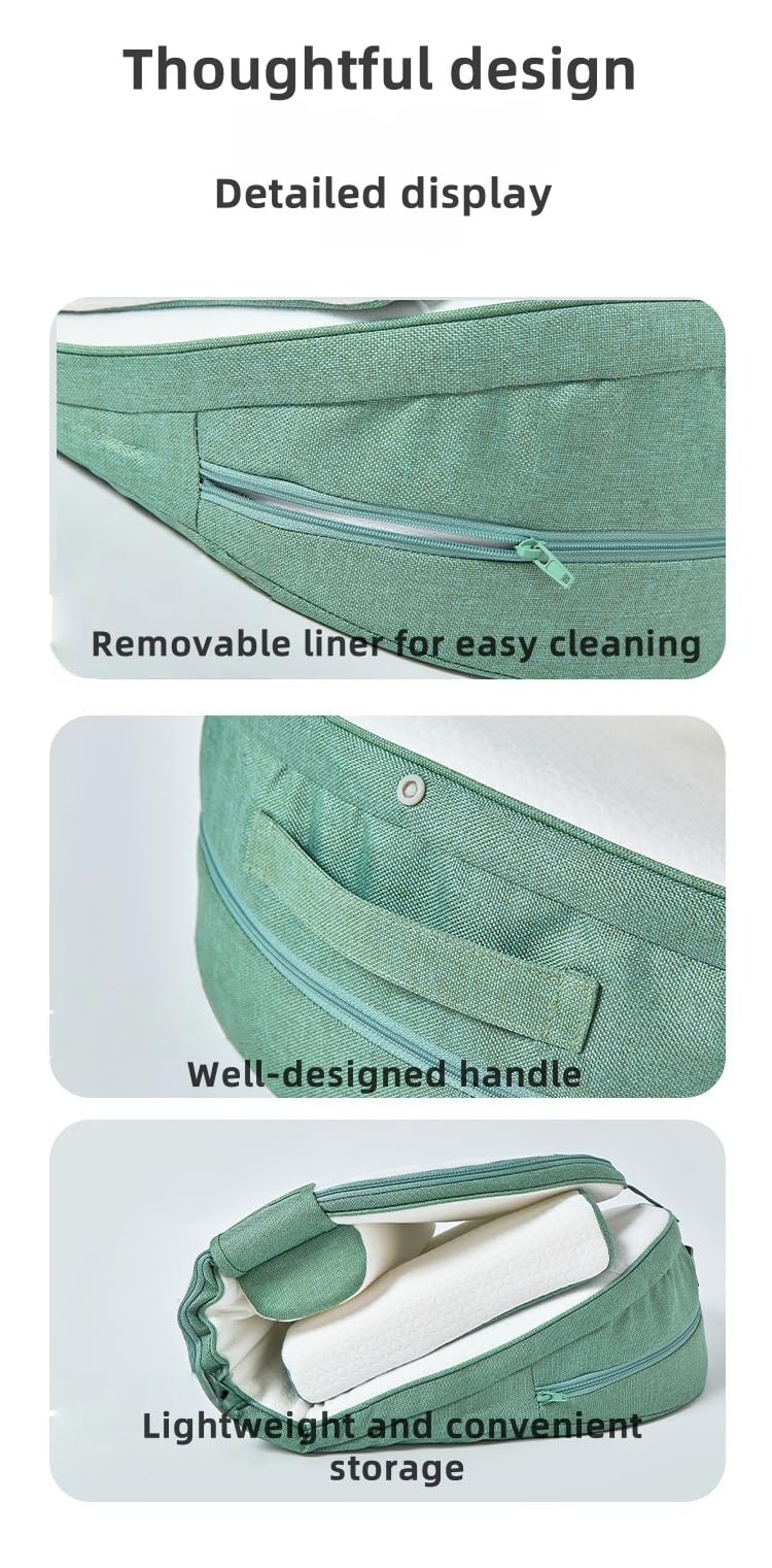 Coussin d'allaitement Anti-débordement pour bébé,Rangement Facile