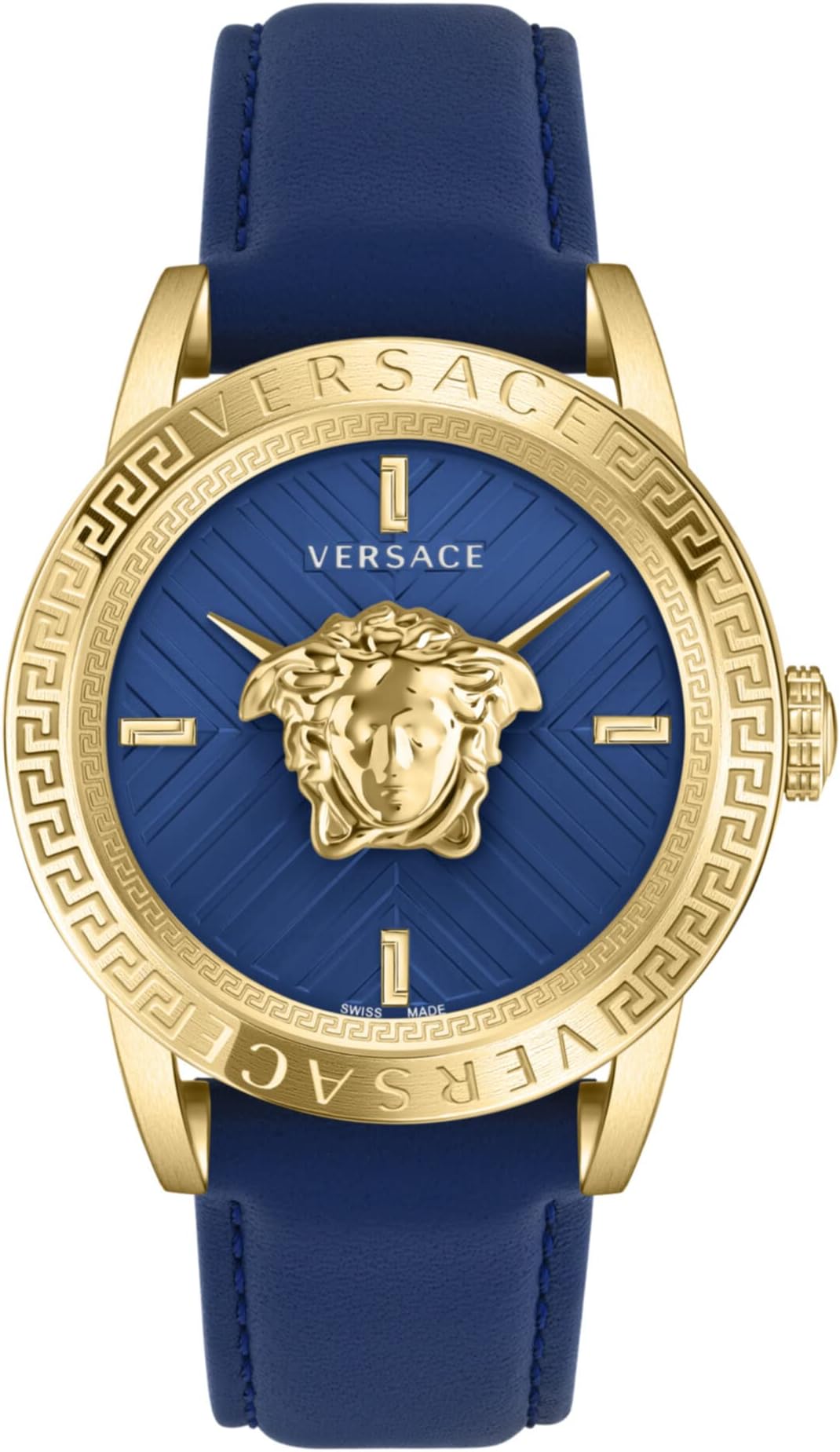 Versace V-Code Collection Luxury Mens Watch Timepiece