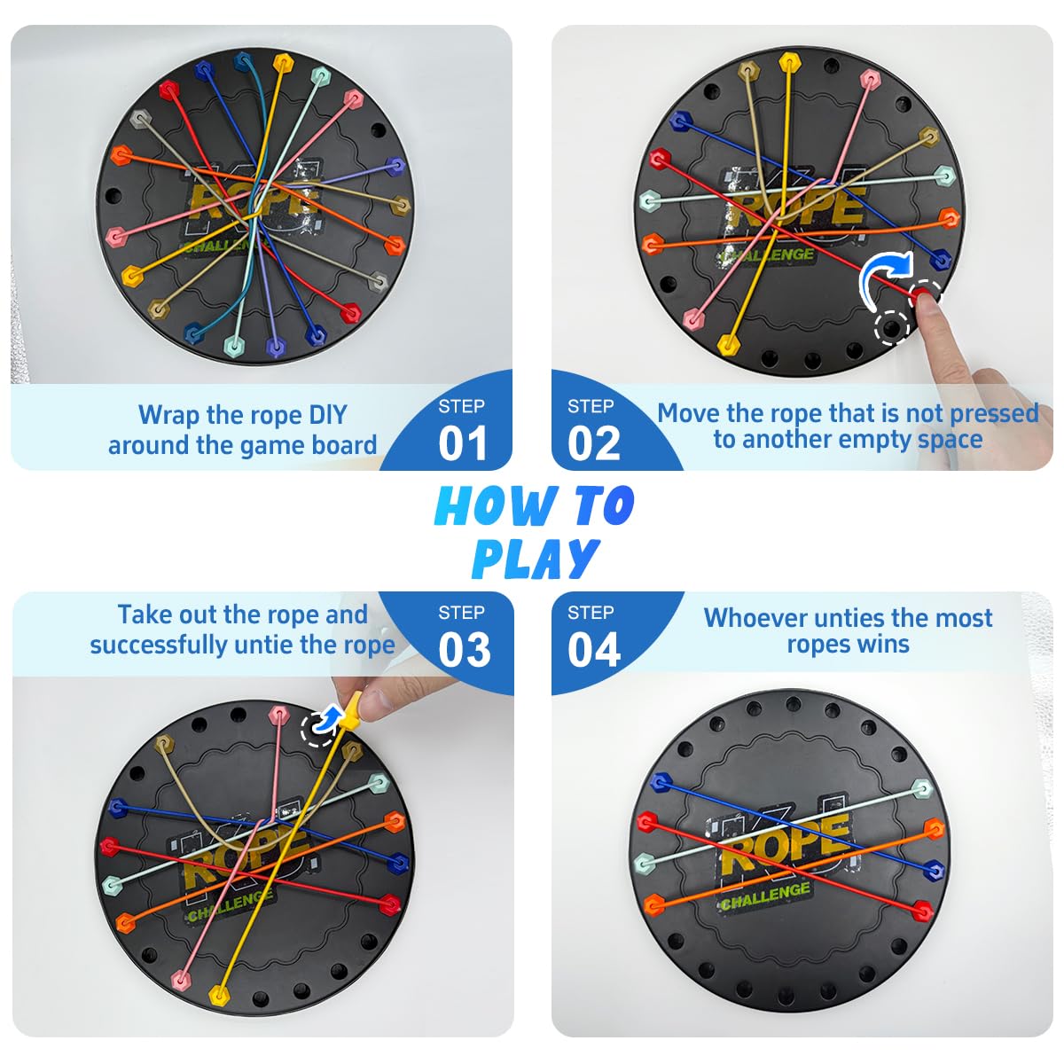 Daimeitec Rope Untangling Puzzle Game - Image 2