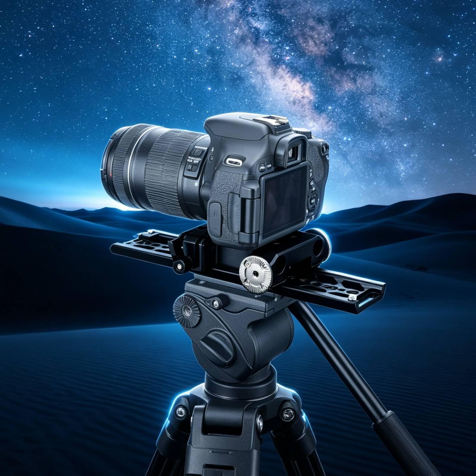 Base di Montaggio Fotocamera Piastra a Coda di Rondine 254cm con Sgancio Rapido Morsetto Doppi Barre 15mm Interasse 60mm Lega di Alluminio Acciaio
