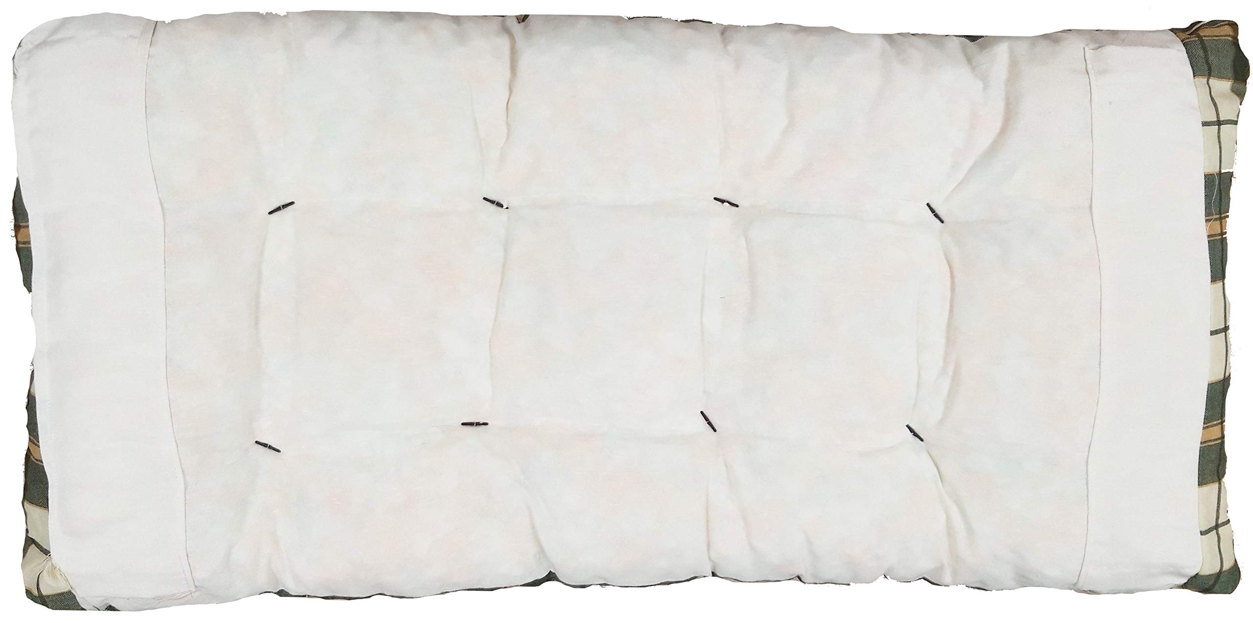 Cuscino Imbottito Di Ricambio Per Poltrona Relax - Verde, 105x55 Cm, Cotone Antimacchia, Gomma Piuma - Foto 3