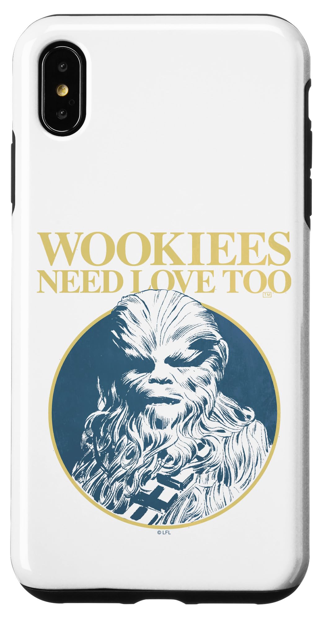 Coque de protection iPhone XS Max Chewbacca Star Wars ajustement parfait - 4