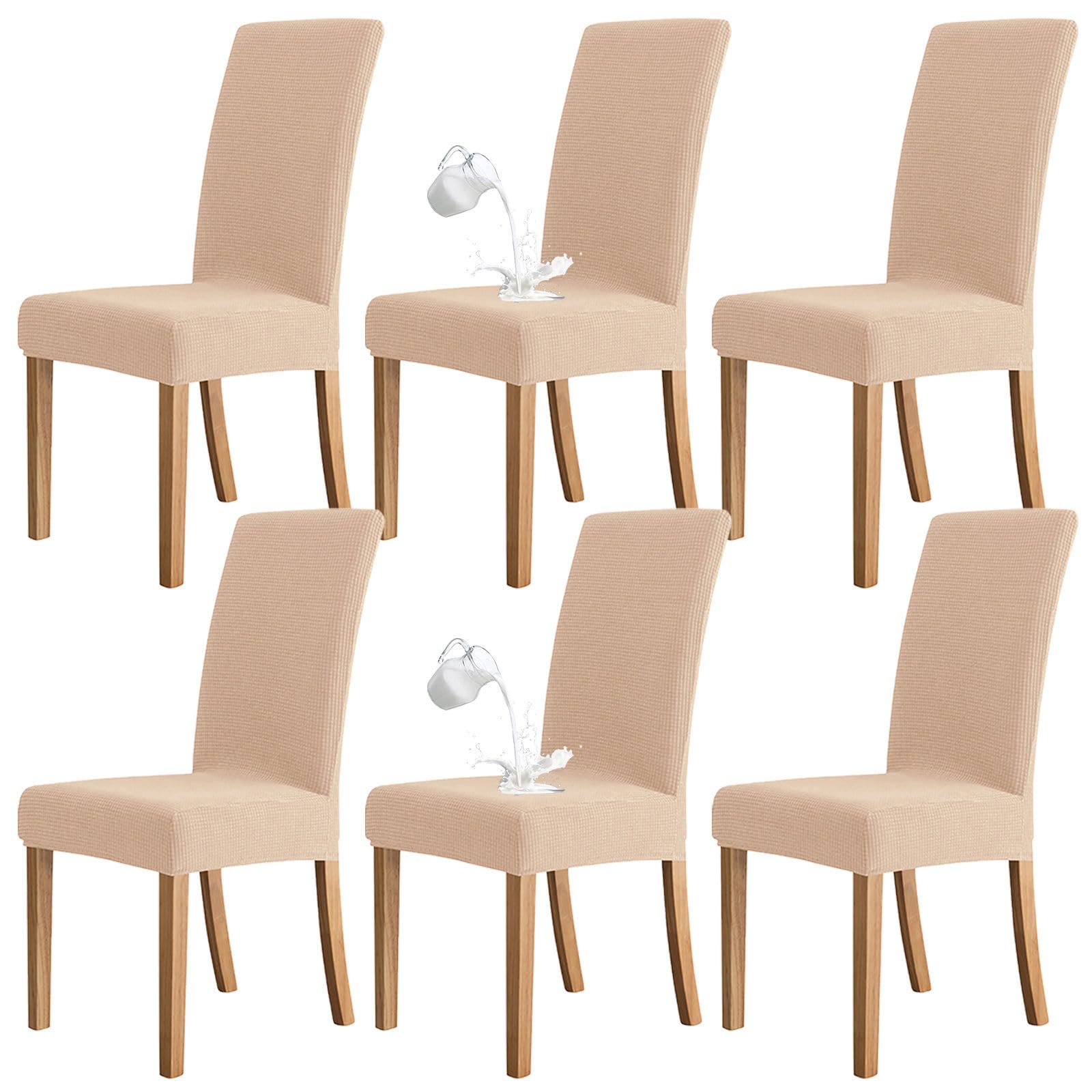 Housses de chaise imperméables pour protéger et rénover une salle à manger facilement