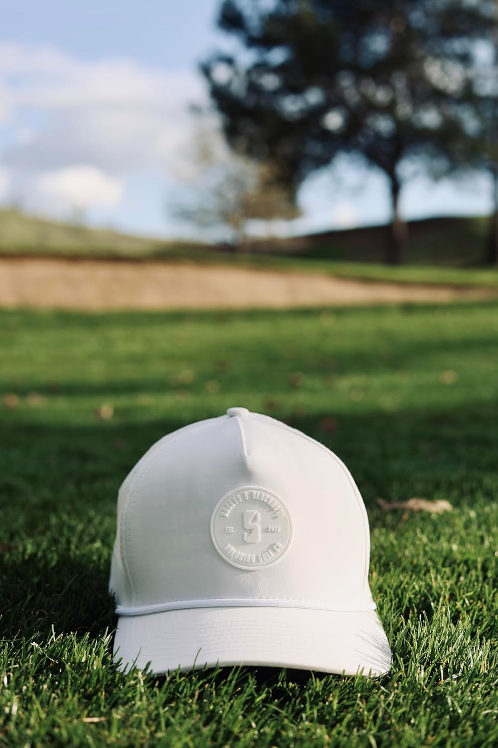 Golf Hat for Men - Golf Snapback - Fun Hat for Golfing - Funny Golf Hat for Men and Women - Bogeys and Blackouts White - Image 6