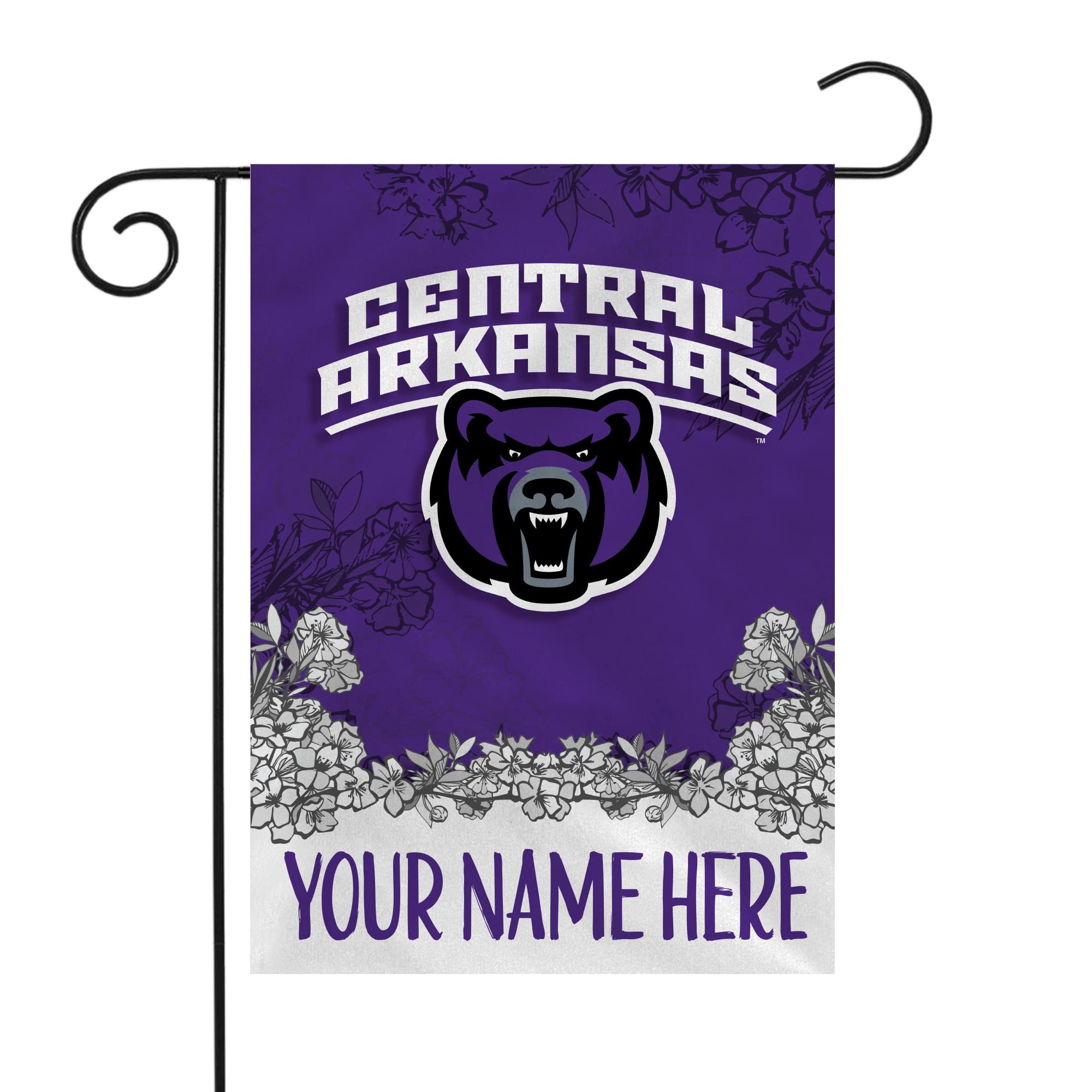 Rico Industries NCAA Standard/Primary Personalized Garden Flag