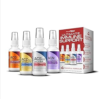 Results RNA – Ultimate Immune Support System – ACS 200 Silver/ACZ Nano Zeolite/ACG Glutathione/ACN Neuro (2 oz - 30 Servings - 2,000mg)