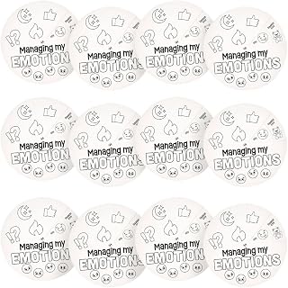 Fun Express Social Emotion Learning Self-Management Wheel Craft Kit | Makes 12
