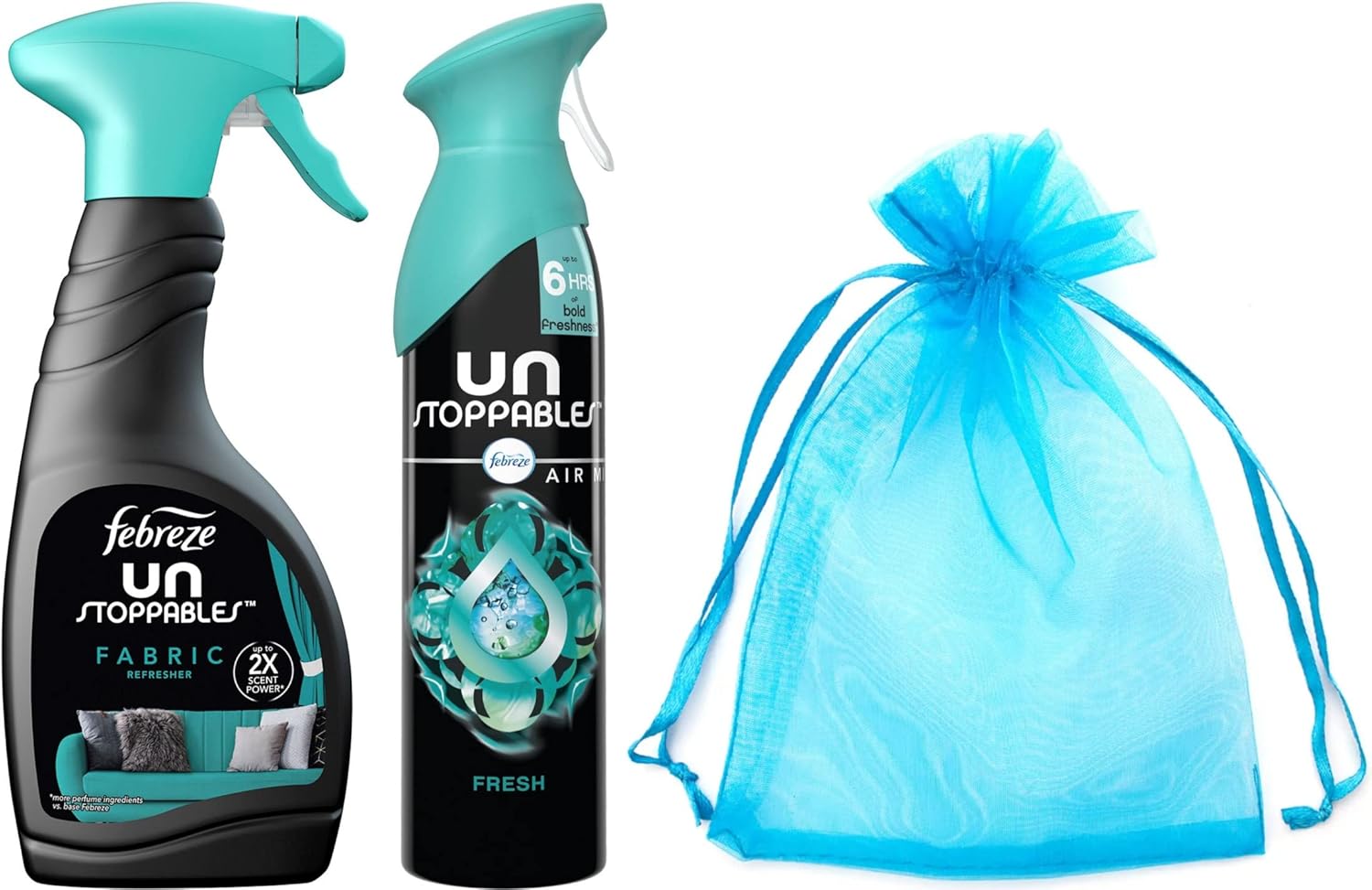 Febreze Unstoppables Fresh Scent Pack Fabric Refresher Spray, 1Pk x