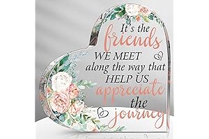 Acrylic Heart Keepsake: A Timeless Treasure for Lasting Friendship