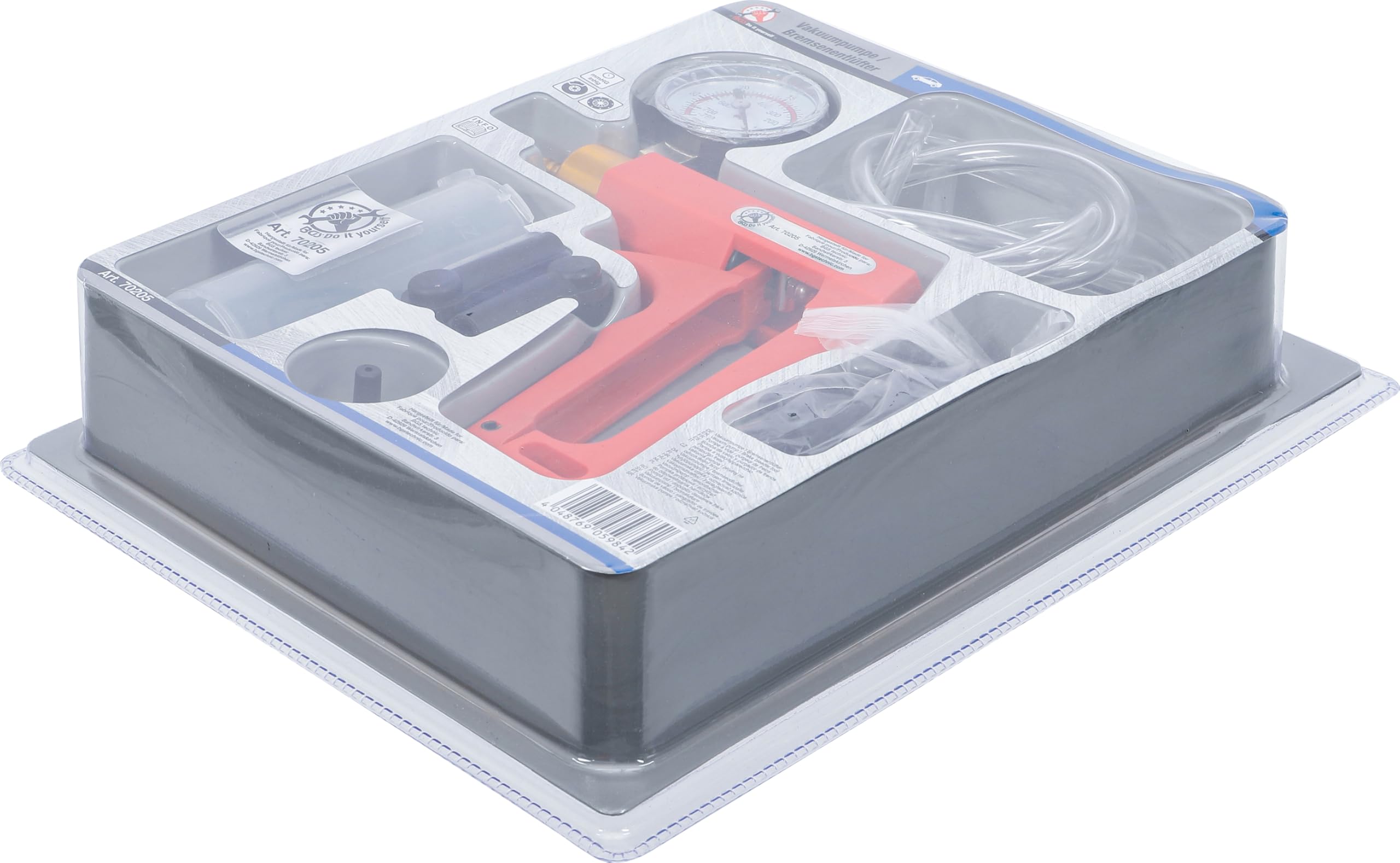BGS Diy 70205 | Pompa a vuoto/apparecchio per spurgo freni