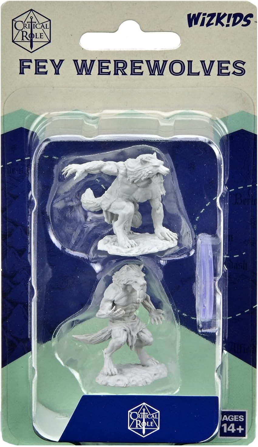 WizKids Critical Role Unpainted Miniatures: Fey Werewolves