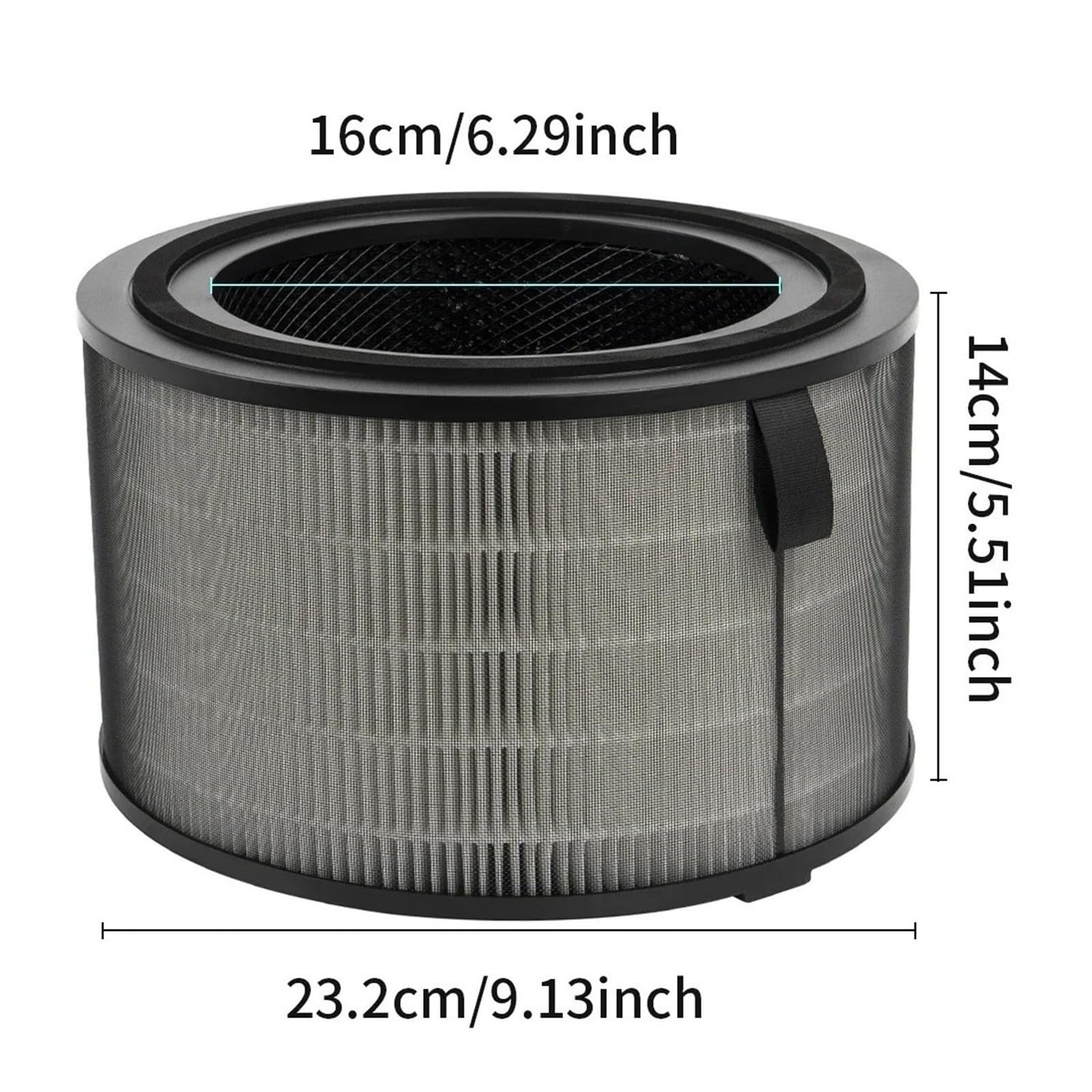 Filtro FY3200/30 Air H13 Compatible With Philips AC3220 AC3210 AC3221 FY3200 Series Purificador De Aire Filtro De Repuesto De Carbón Activado
