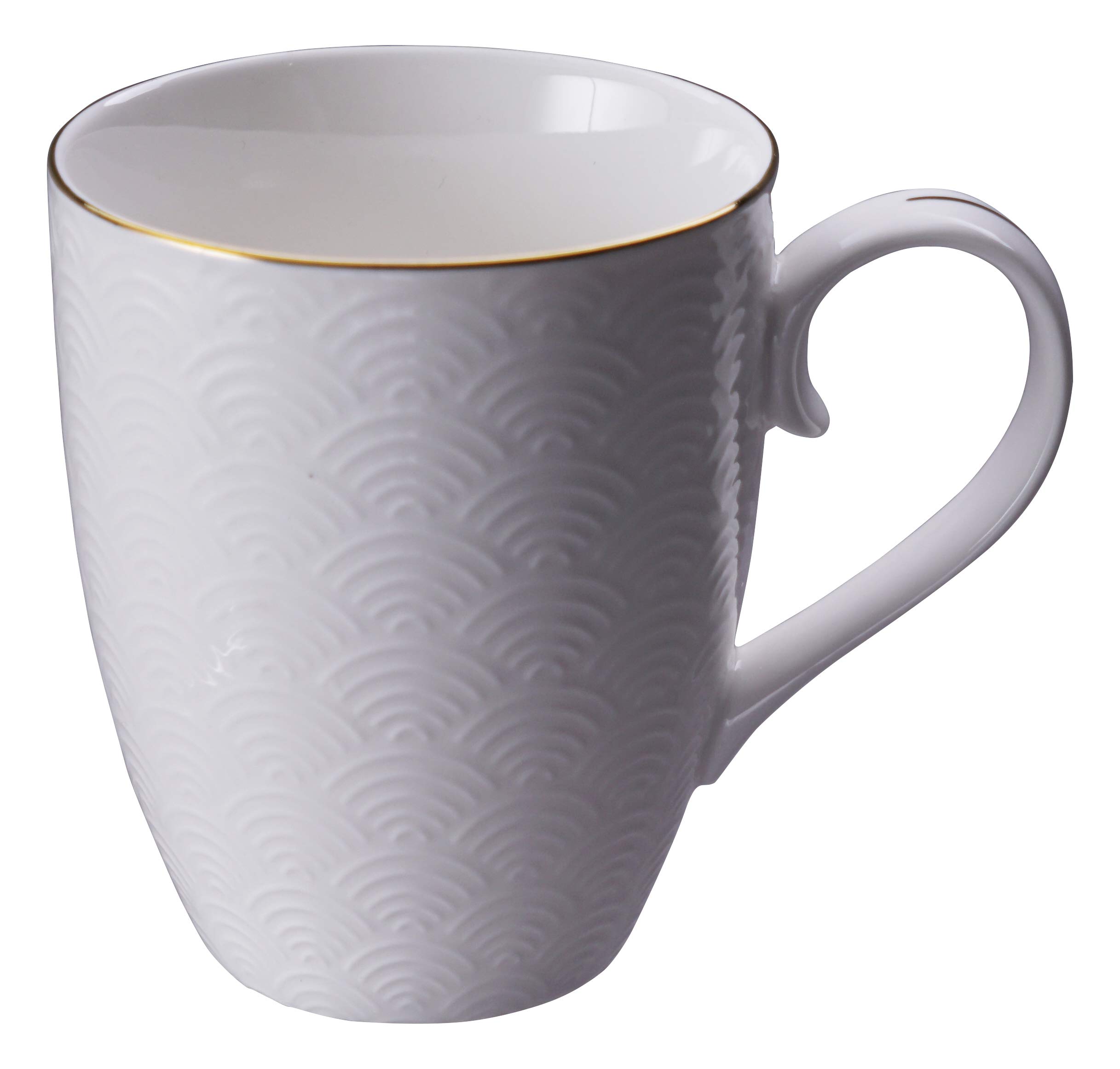 TOKYO design studio – Nippon White Gold Rim Tassen Set 4-tlg. – 380ml