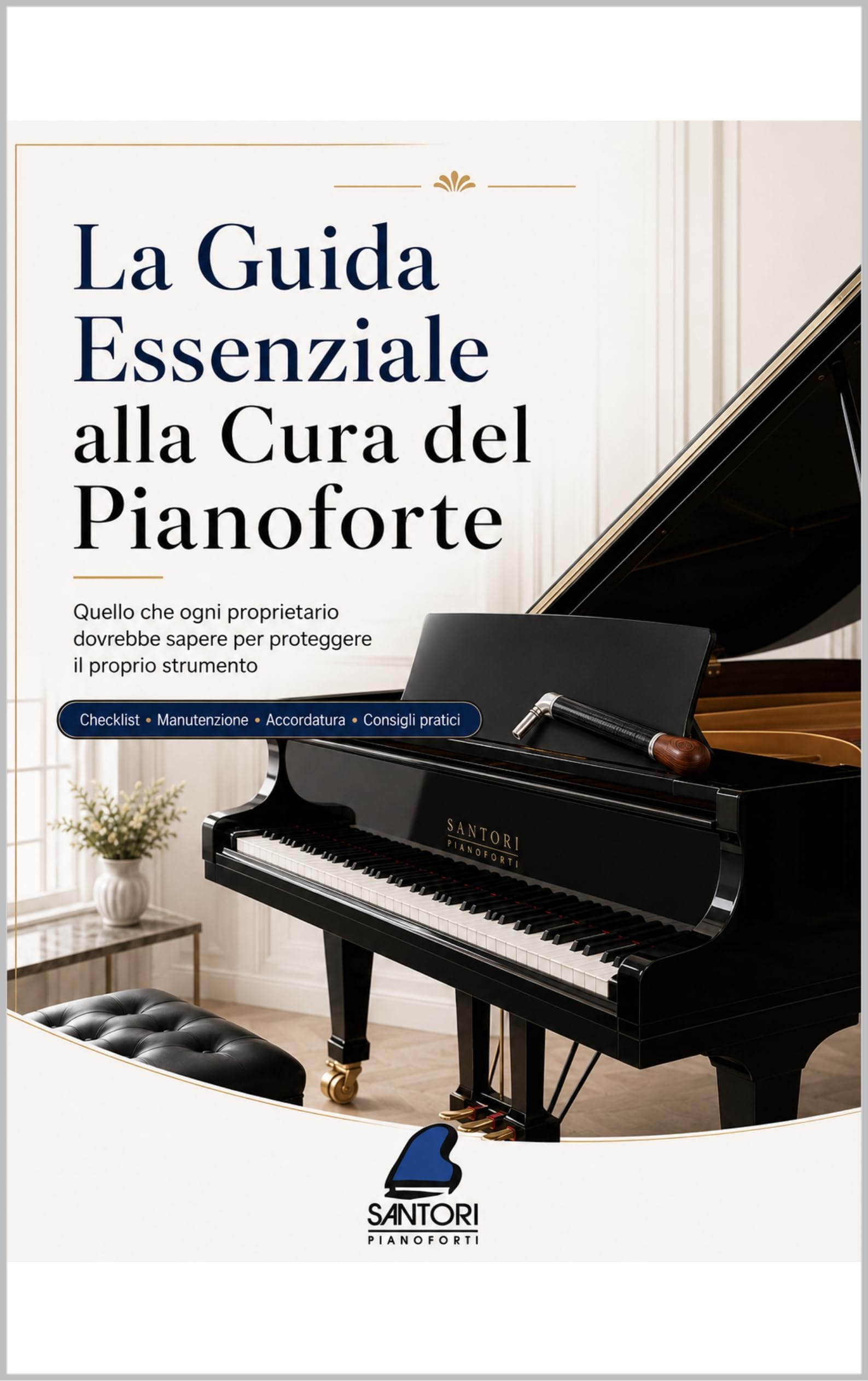 Guide d'entretien du piano et livre pédagogique sur la maintenance des instruments de musique