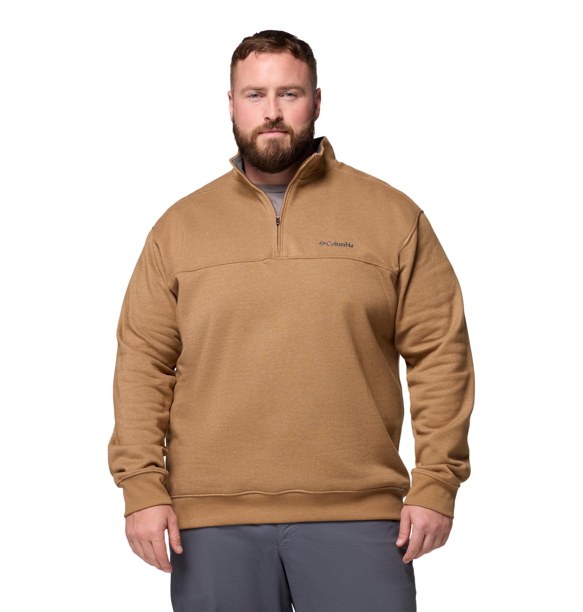 Columbia Hart Mountain II, Mezza Zip Maglietta da Escursionismo Uomo (Pacco da 1)