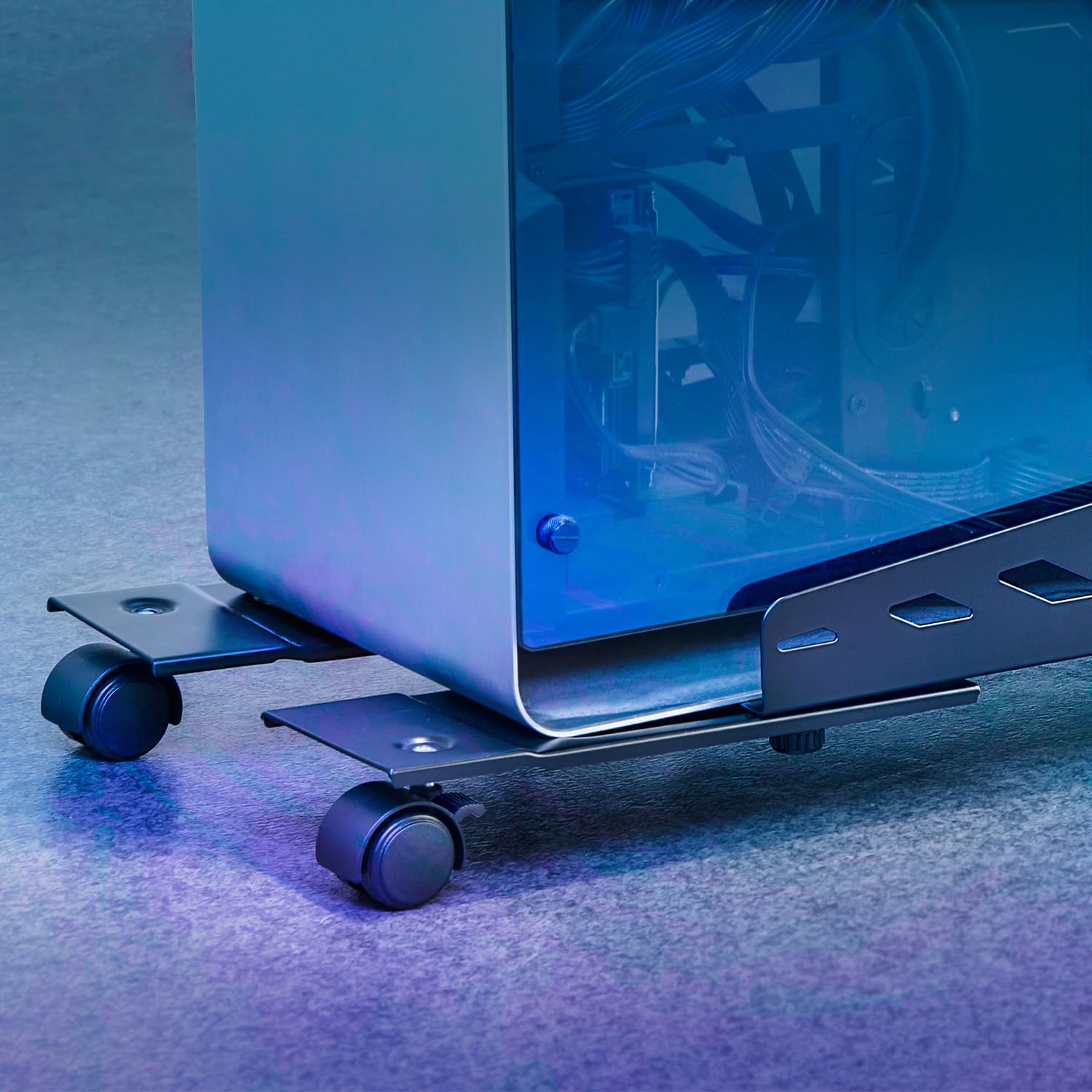 RS480 Chariot pour Ordinateur CPU, 25kg Max, Largeur 160~300 mm,