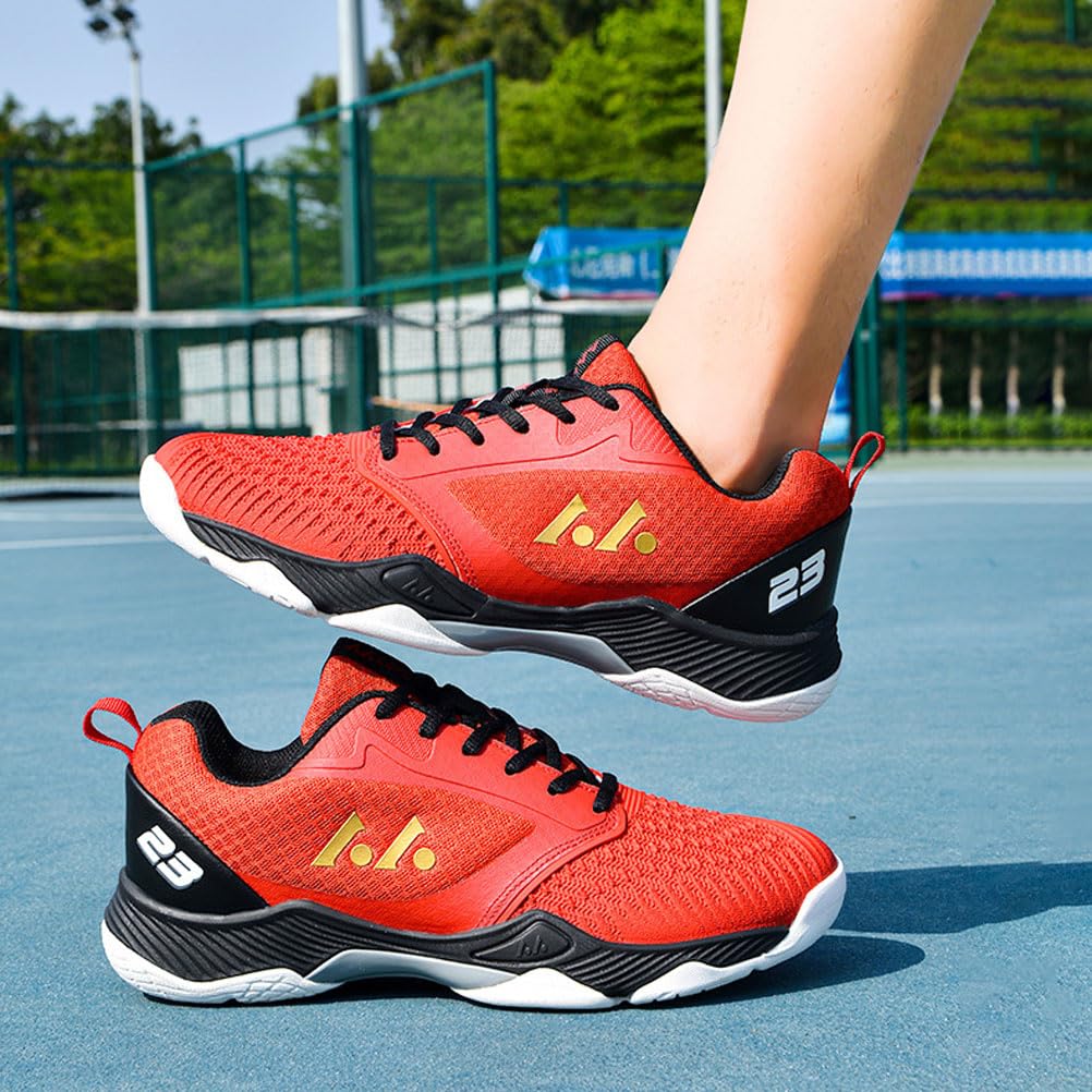 Zapatillas De Tenis De Bádminton Femeninas Masculinas Zapatillas De Entrenamiento Antideslizantes En Campo Interior Zapatillas De Voleibol Profesional Zapatillas De Squash