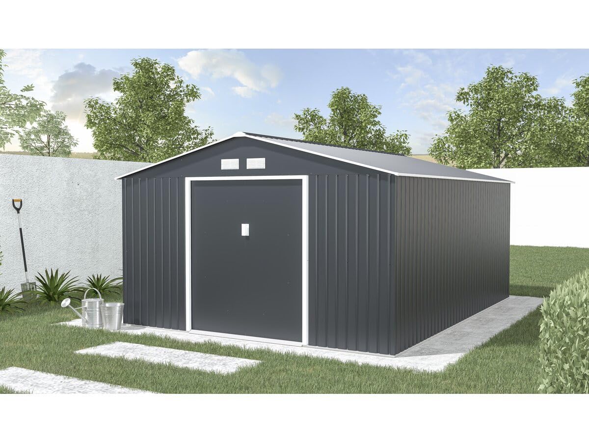 Habitat et Jardin Caseta de jardín metálica Vegas- 15 m² - Francia