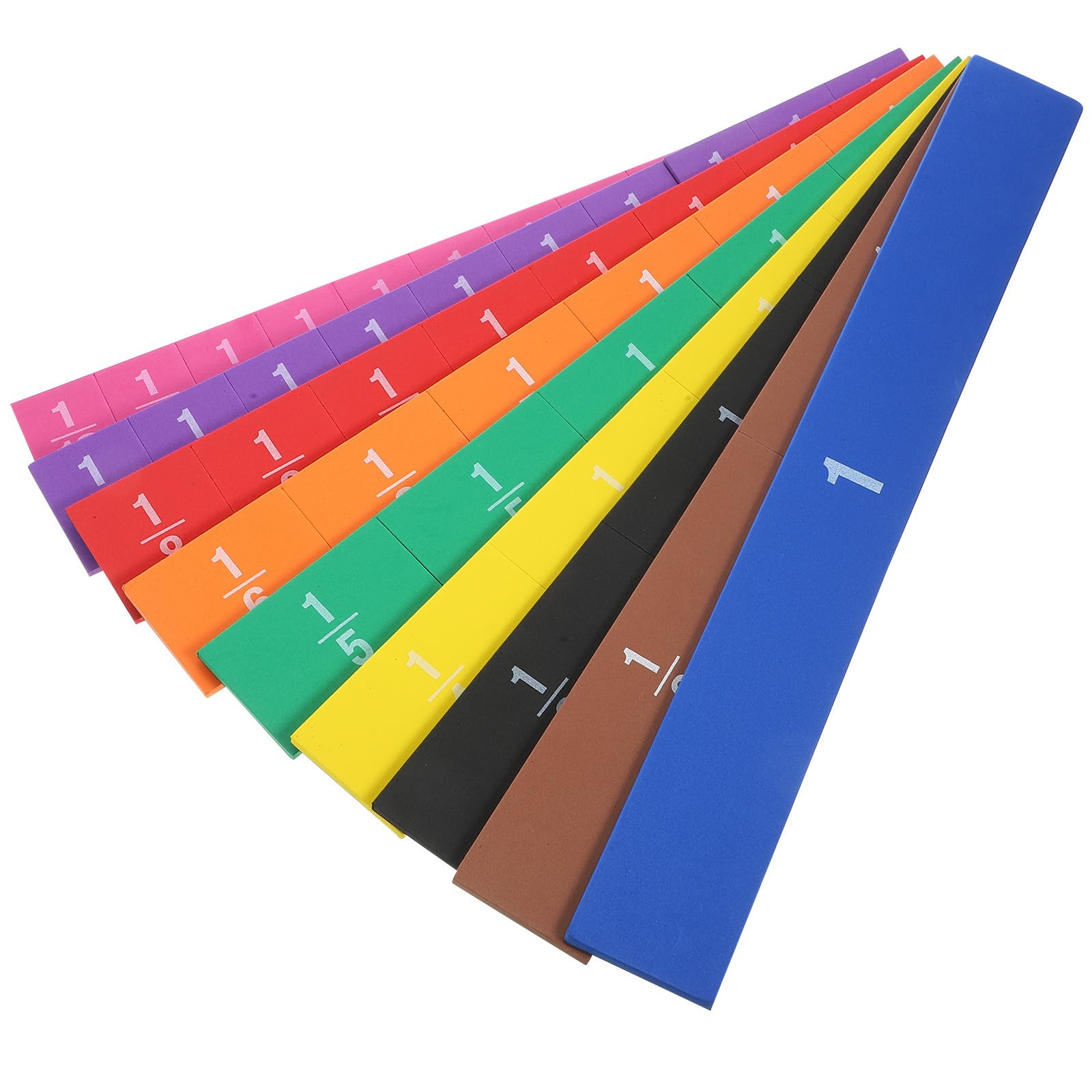 Jouet Éducatif de Fractions Magnétiques Eva, Ensemble 1 Pièce pour Élèves