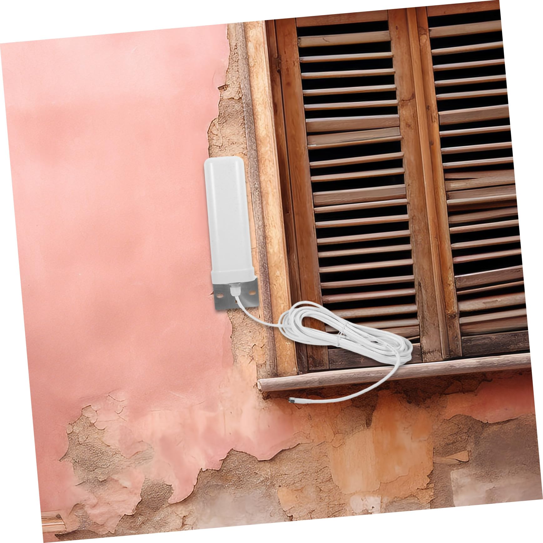 Antenna Omnidirezionale per Esterni e Supporto Full Frequency Segnale Stabile per Router e Modem Casa Installazione Facile su Tetti e Uffici