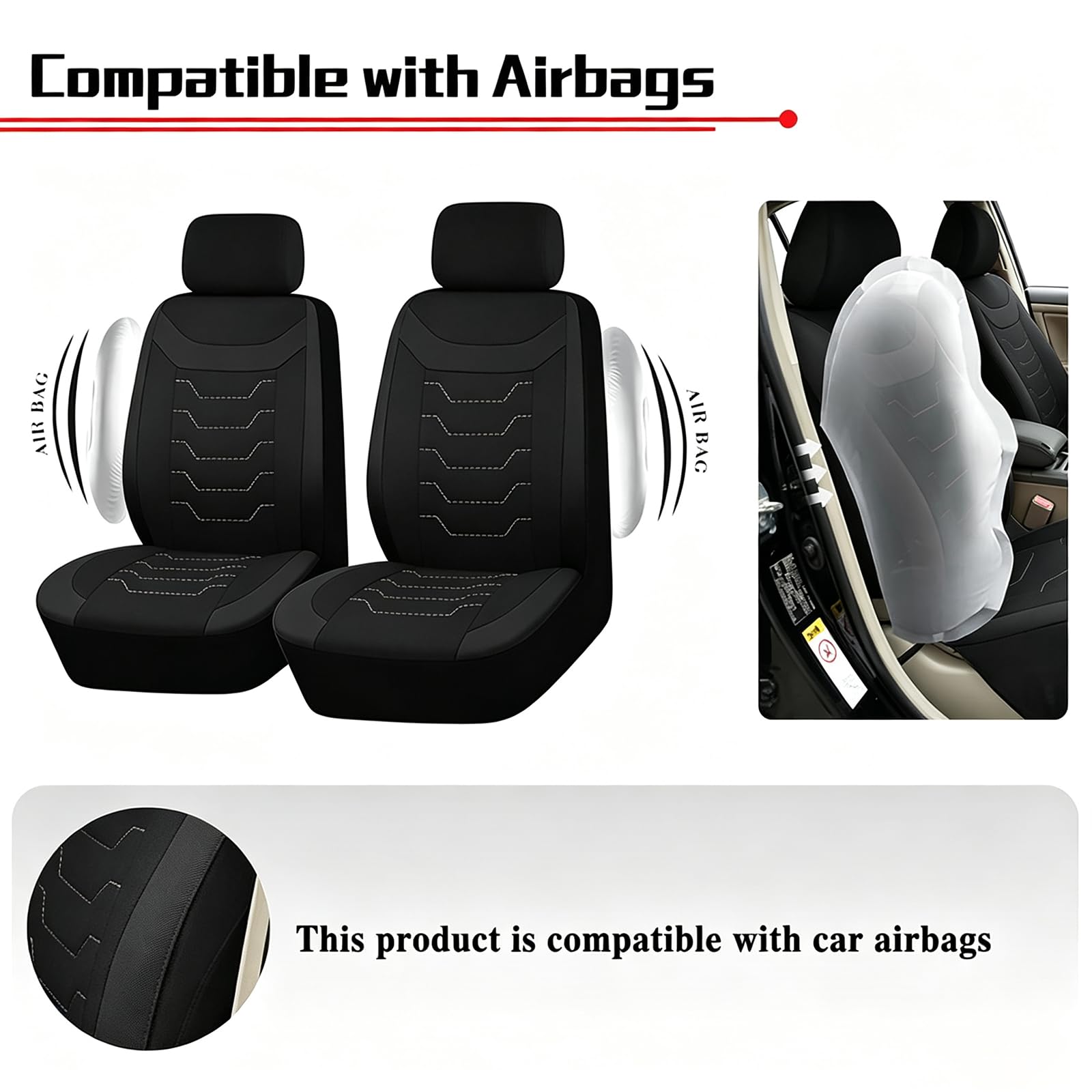 Fundas Asientos Coche para BYD Atto 2 DM-i 2025-2026 | protectores asientos transpirables compatibles airbag antideslizantes resistentes desgaste cubre asientos con reposacabezas