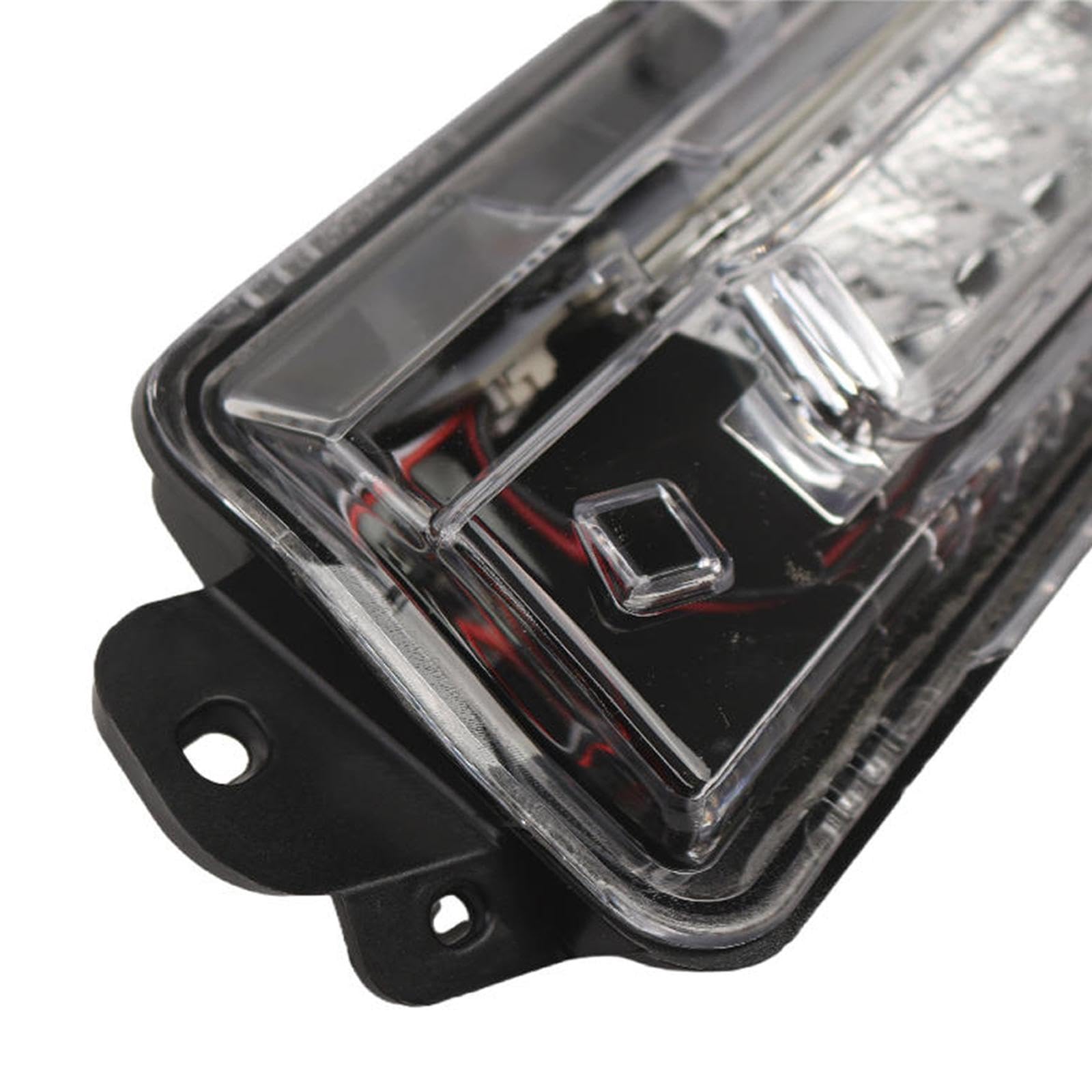 2 Pezzi Striscia LED per Luci Diurne per Auto, Gruppo di Perline Anteriori, Lampada di Ricambio in Robusto Materiale PP, Adatta per La Guida Invernale, Giusto