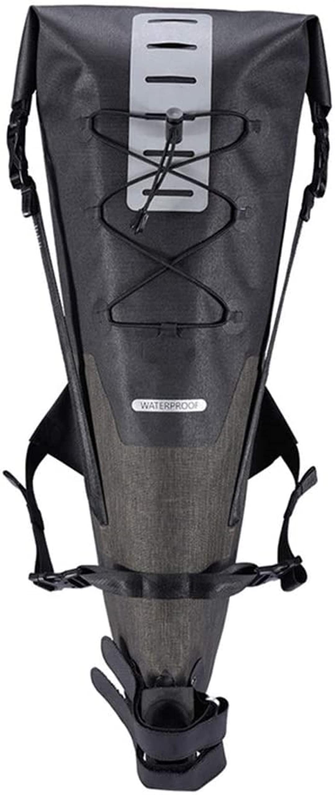 GCX- Bike frame borsa all'aperto moda a rilascio rapido impermeabile borsa per bici da trasporto bagagli pacchetti rack panniers con coperchio antipioggia adatta la maggior parte dei tipi di biciclett
